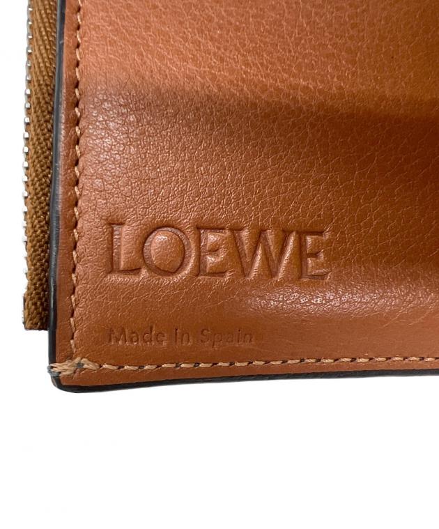 中古・古着通販】LOEWE (ロエベ) 3つ折り財布 ネイビー｜ブランド