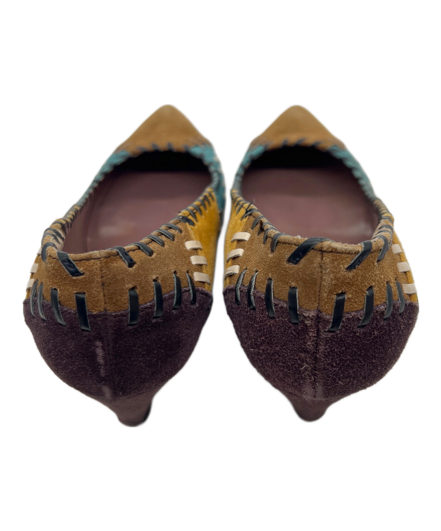 中古・古着通販】MIU MIU (ミュウミュウ) ヒールパンプス マルチカラー