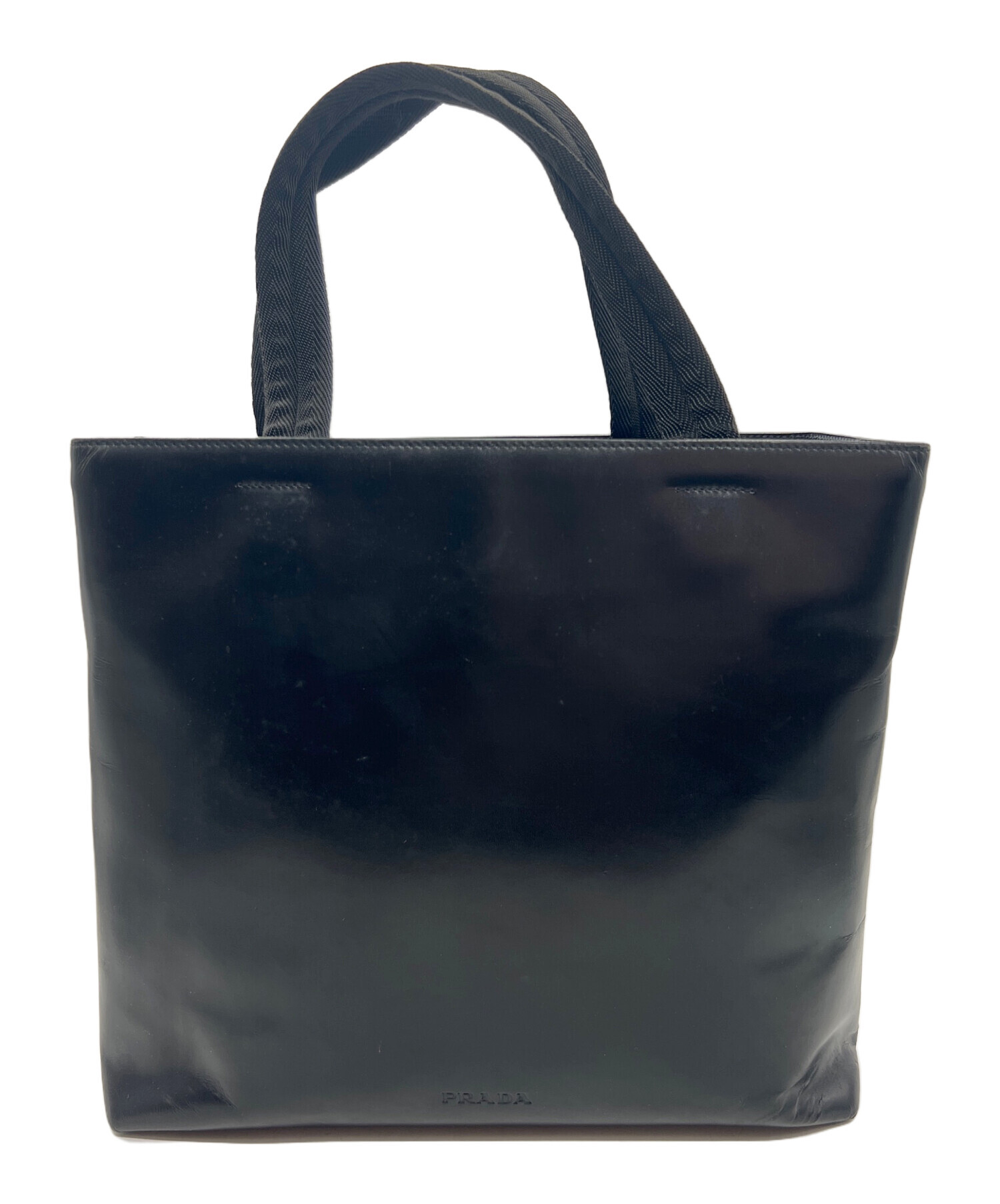 中古・古着通販】PRADA (プラダ) ハンドバッグ ブラック｜ブランド 