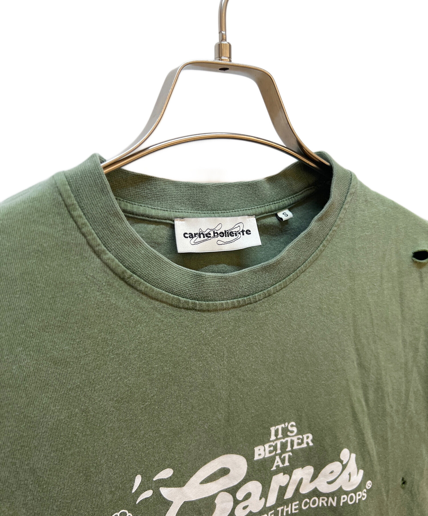 中古・古着通販】CARNE BOLLENTE (カルネボレンテ) 半袖カットソー