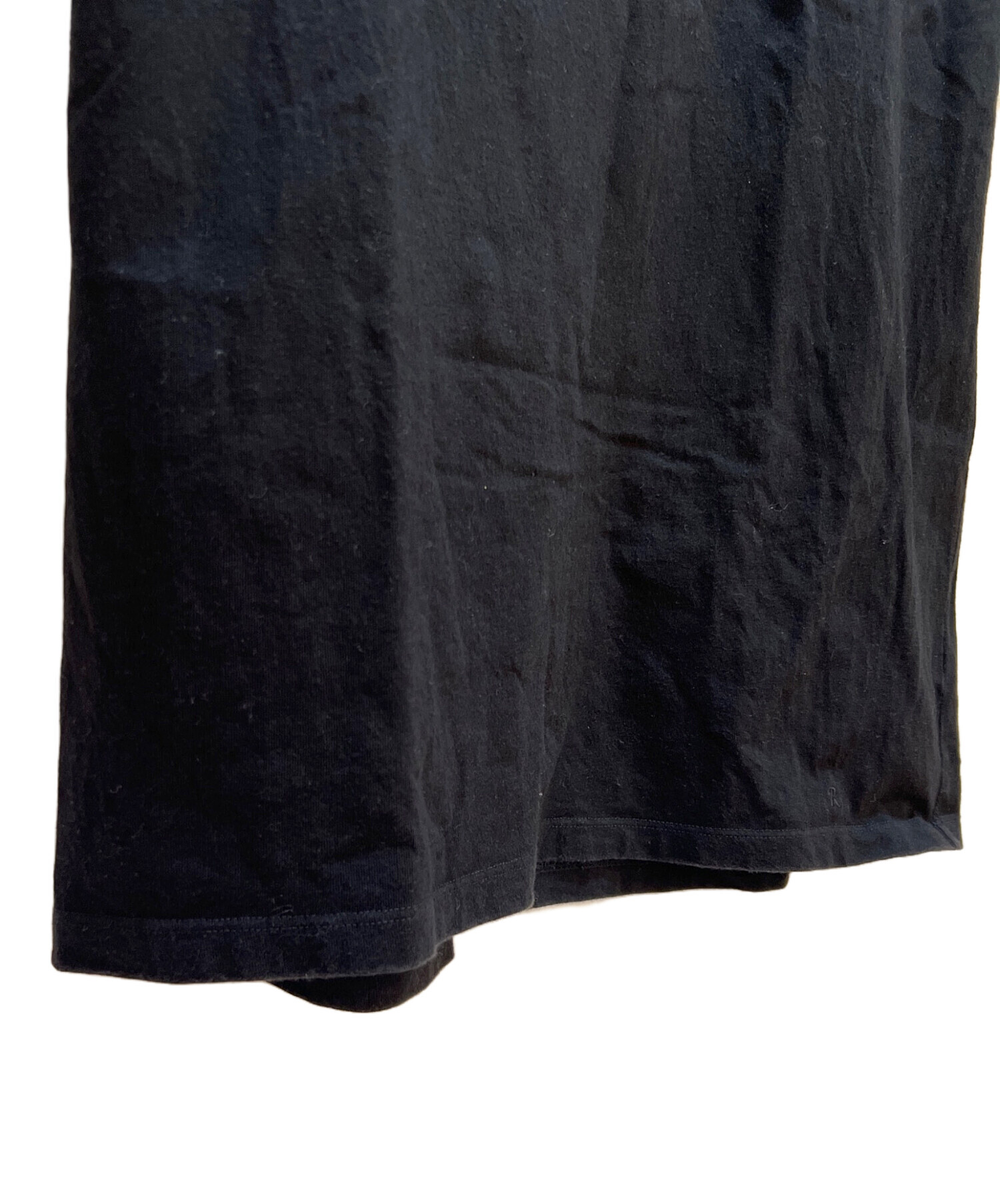 90s RAF SIMONS ラフシモンズ　カットソー　ブラックパームス 初期RAF SIMONS 1998SS/BLACK PALMS 超希少 幻のタイダイ七分袖
