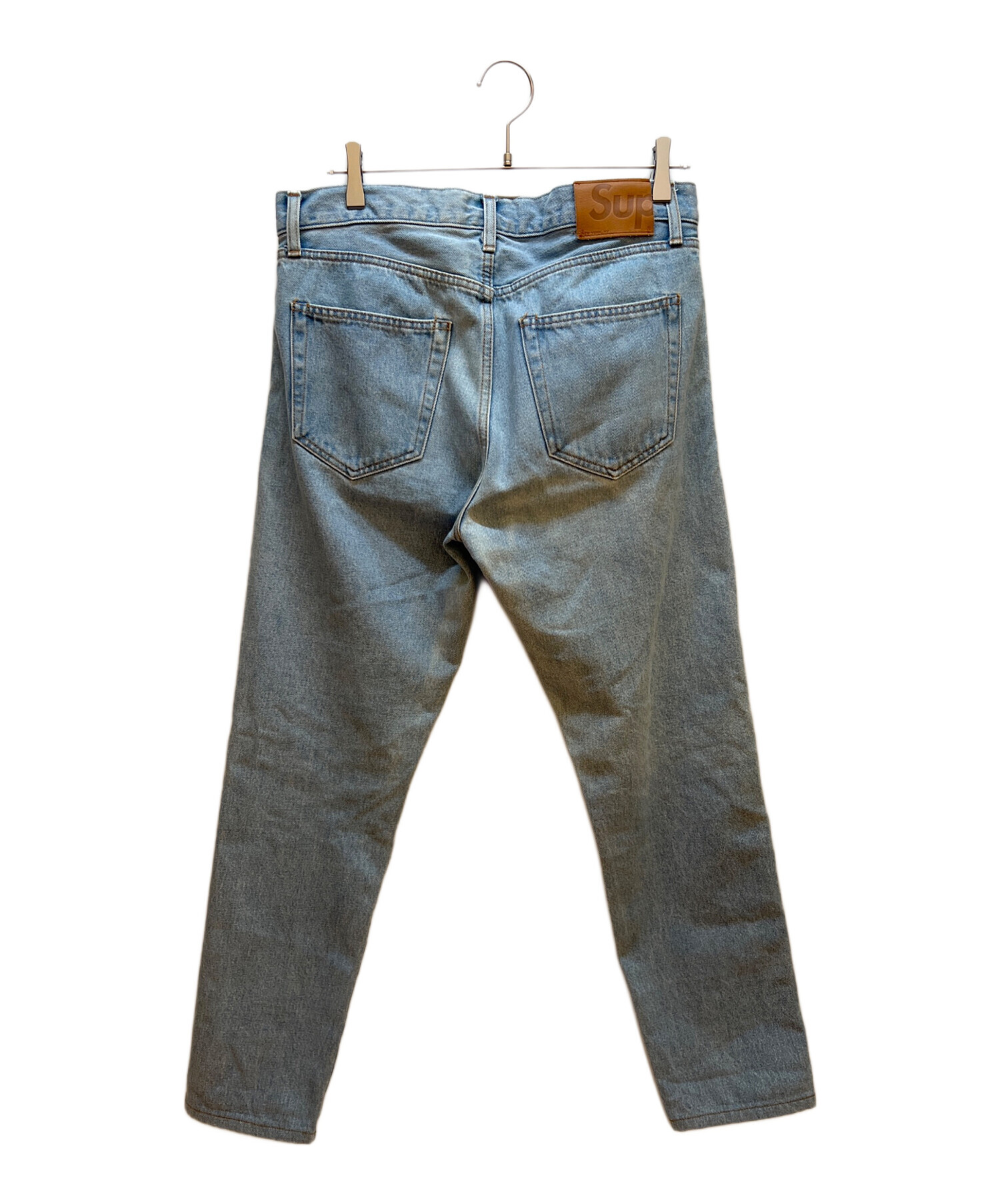 中古・古着通販】SUPREME (シュプリーム) デニムパンツ ブルー サイズ 