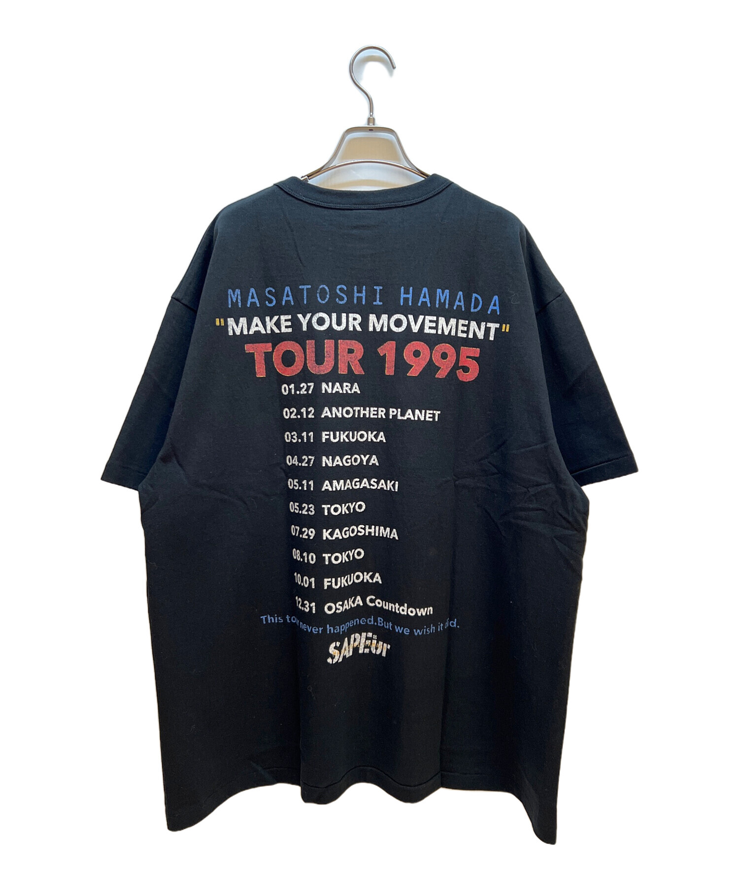 中古・古着通販】SAPEur (サプール) カットソー ブラック サイズ:XL 