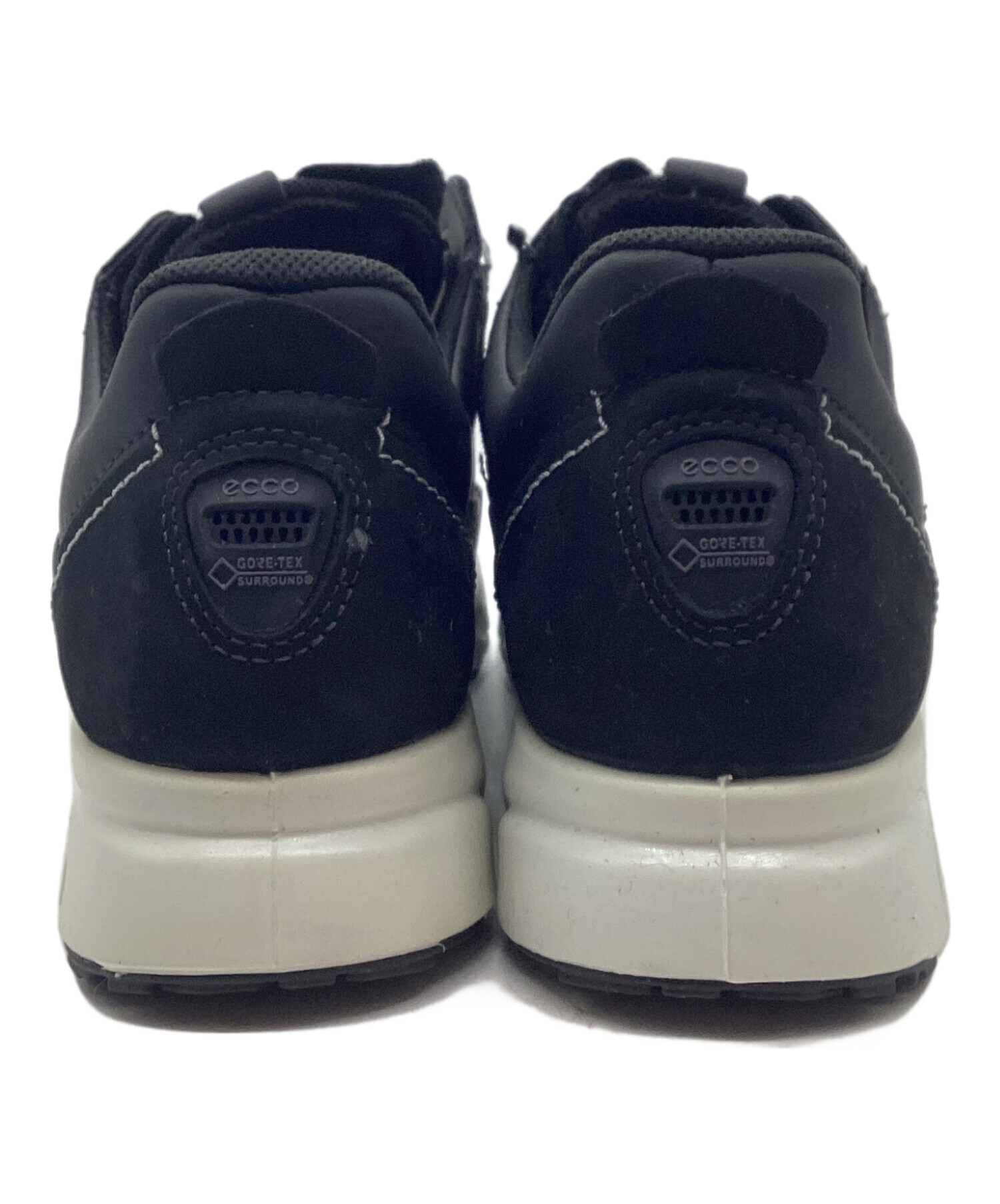 ECCO Retro Sneaker 24.5 エコー レトロスニーカー 美品 中古・古着通販】ECCO (エコー) スニーカー ブラック サイズ:24.5cm