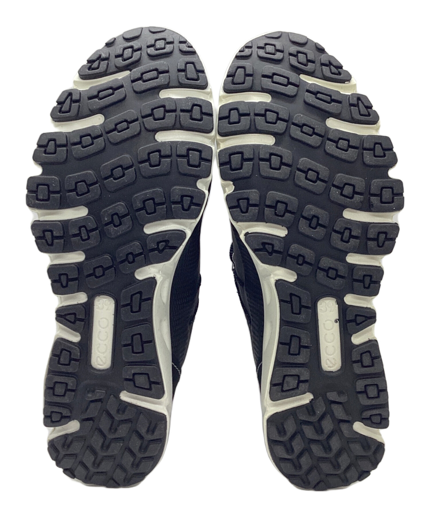 中古・古着通販】ECCO (エコー) スニーカー ブラック サイズ:24.5cm