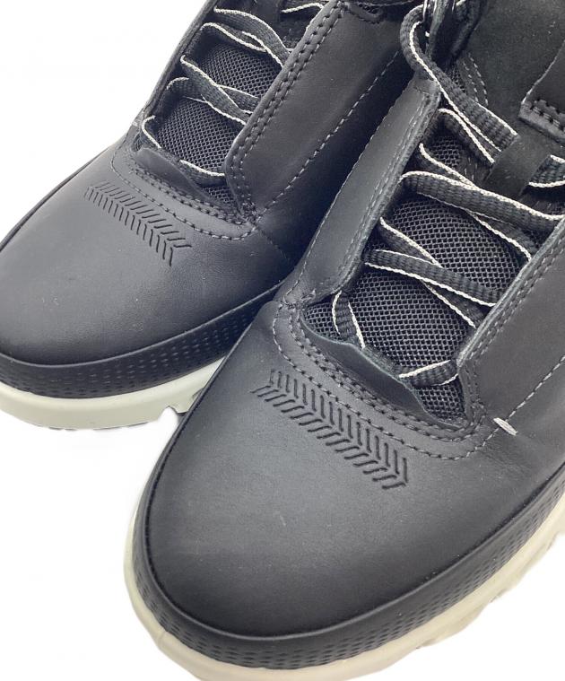 中古・古着通販】ECCO (エコー) スニーカー ブラック サイズ:24.5cm