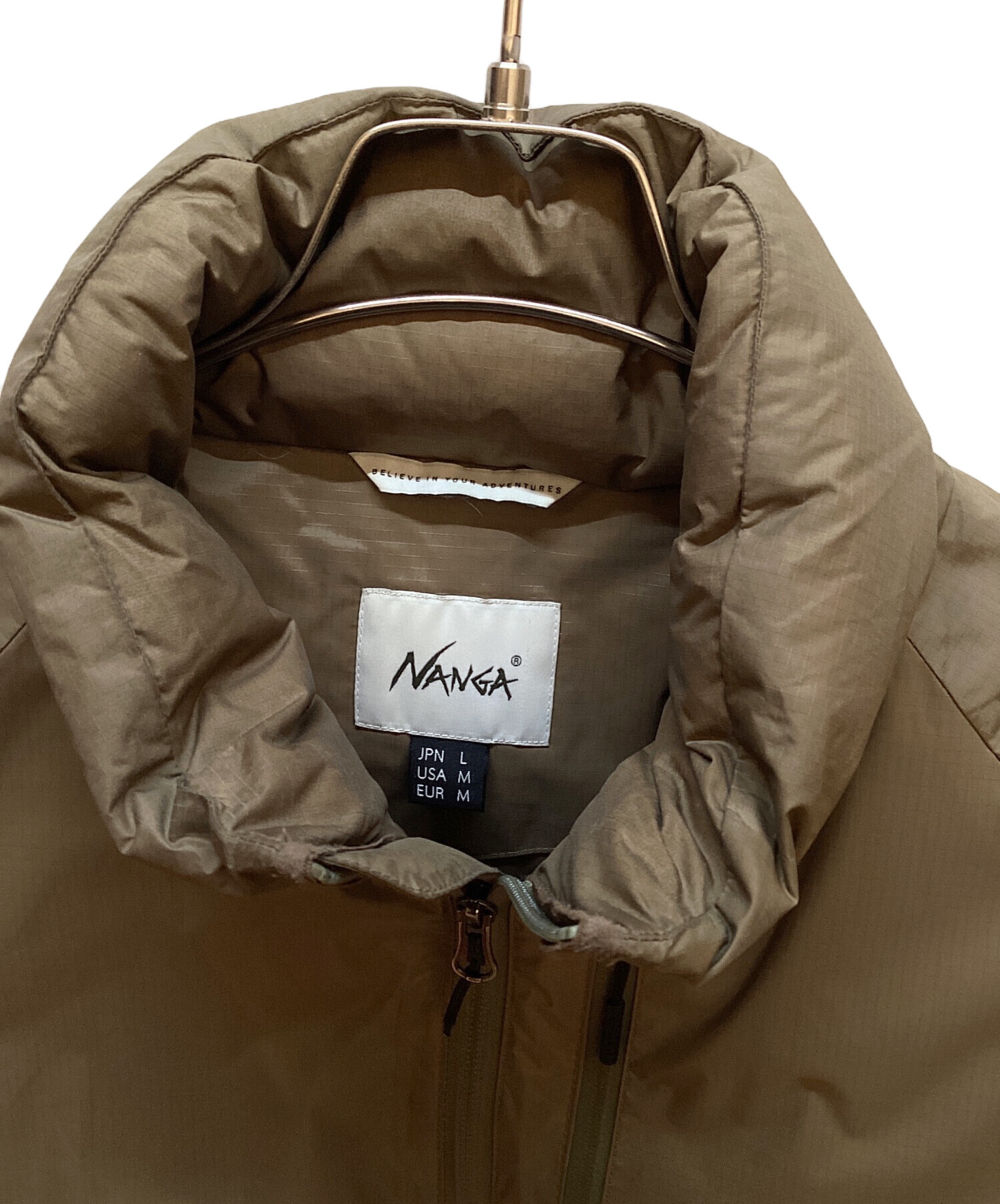 中古・古着通販】NANGA (ナンガ) オーロラダウンジャケット ベージュ 