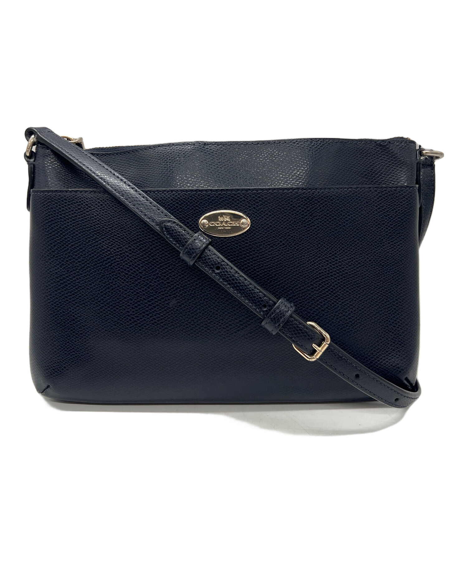 中古・古着通販】COACH (コーチ) ショルダーバッグ ネイビー｜ブランド