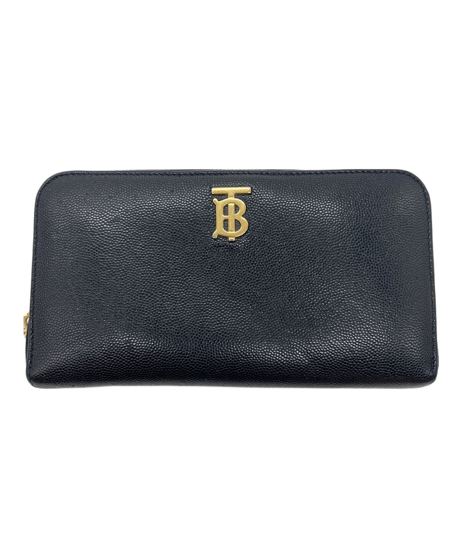 【正規品】BURBERRY長財布レディース、メンズ、中古Aランク 中古・古着通販】BURBERRY (バーバリー) 長財布/TBロゴ ブラック