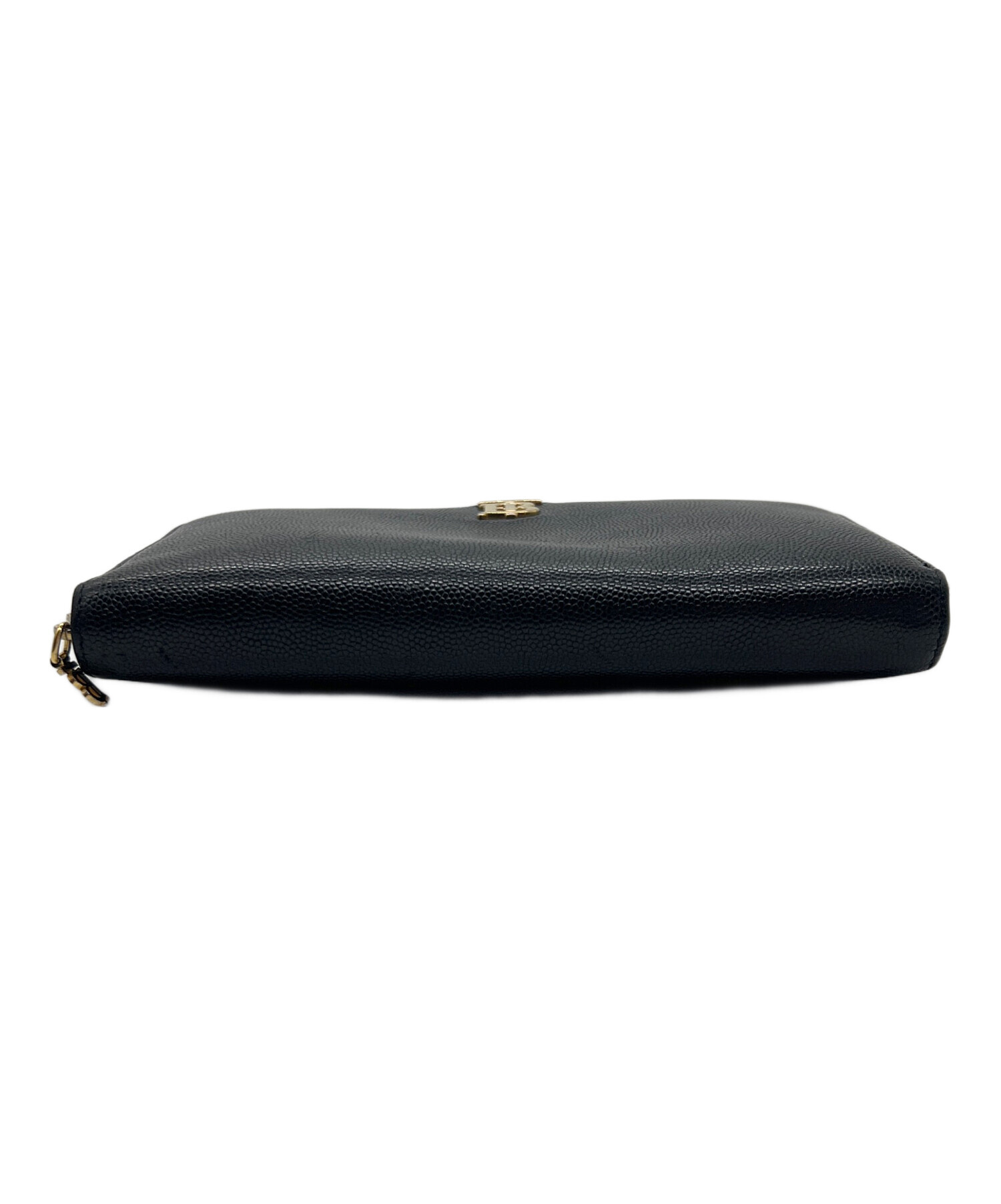 【正規品】BURBERRY長財布レディース、メンズ、中古Aランク 中古・古着通販】BURBERRY (バーバリー) 長財布/TBロゴ ブラック