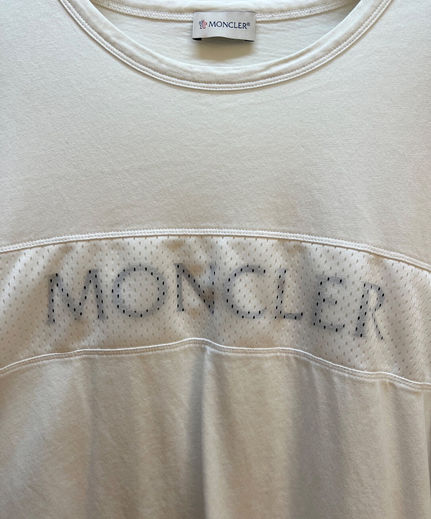 中古・古着通販】MONCLER (モンクレール) 長袖カットソー ホワイト