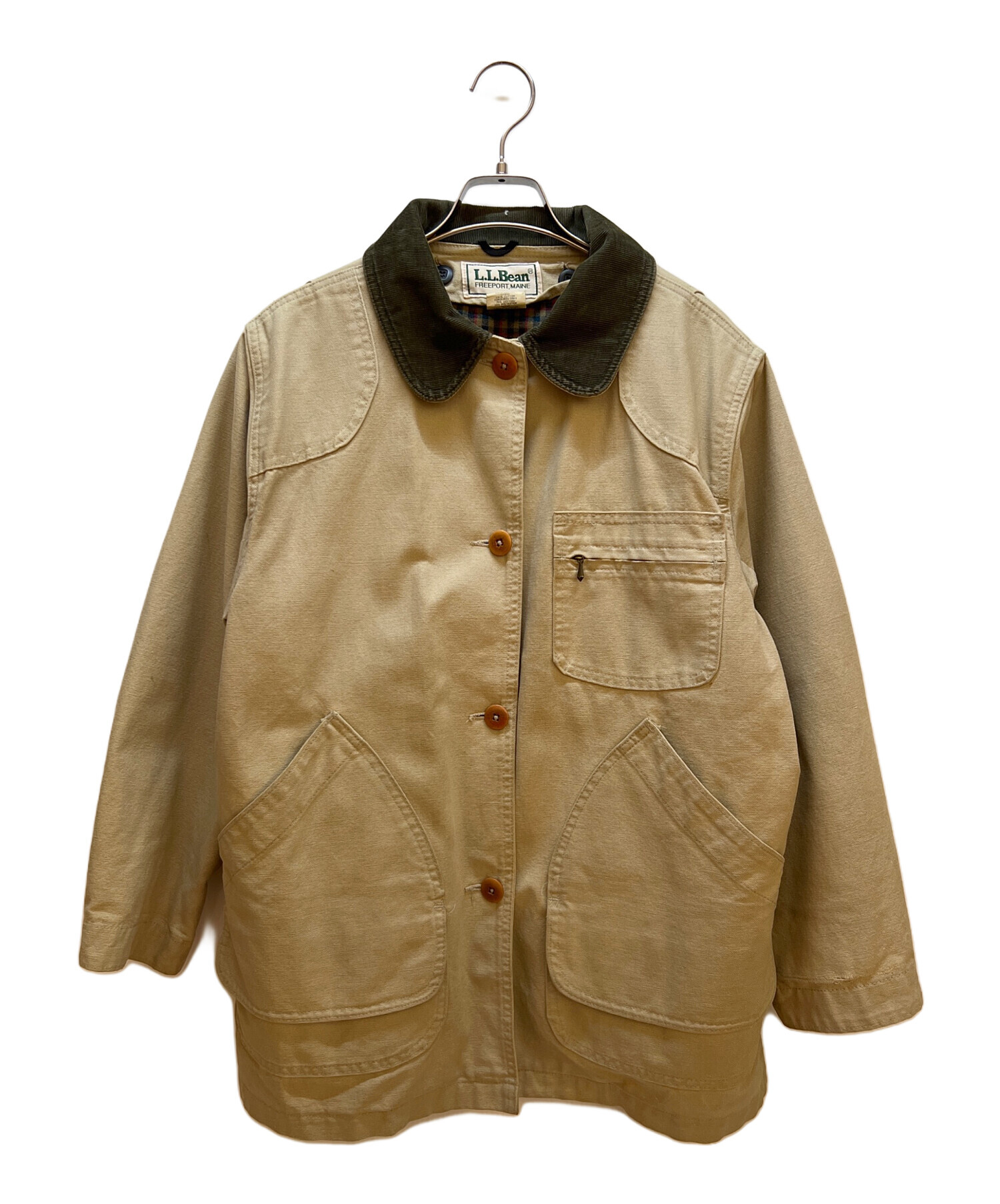 中古・古着通販】L.L.Bean (エルエルビーン) カバーオール アイボリー 