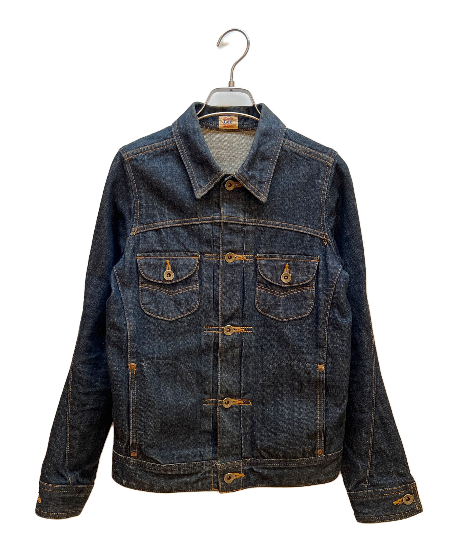 中古・古着通販】LEE (リー) デニムジャケット インディゴ サイズ:M 中古・古着通販】LEE (リー) デニムジャケット インディゴ サイズ:M