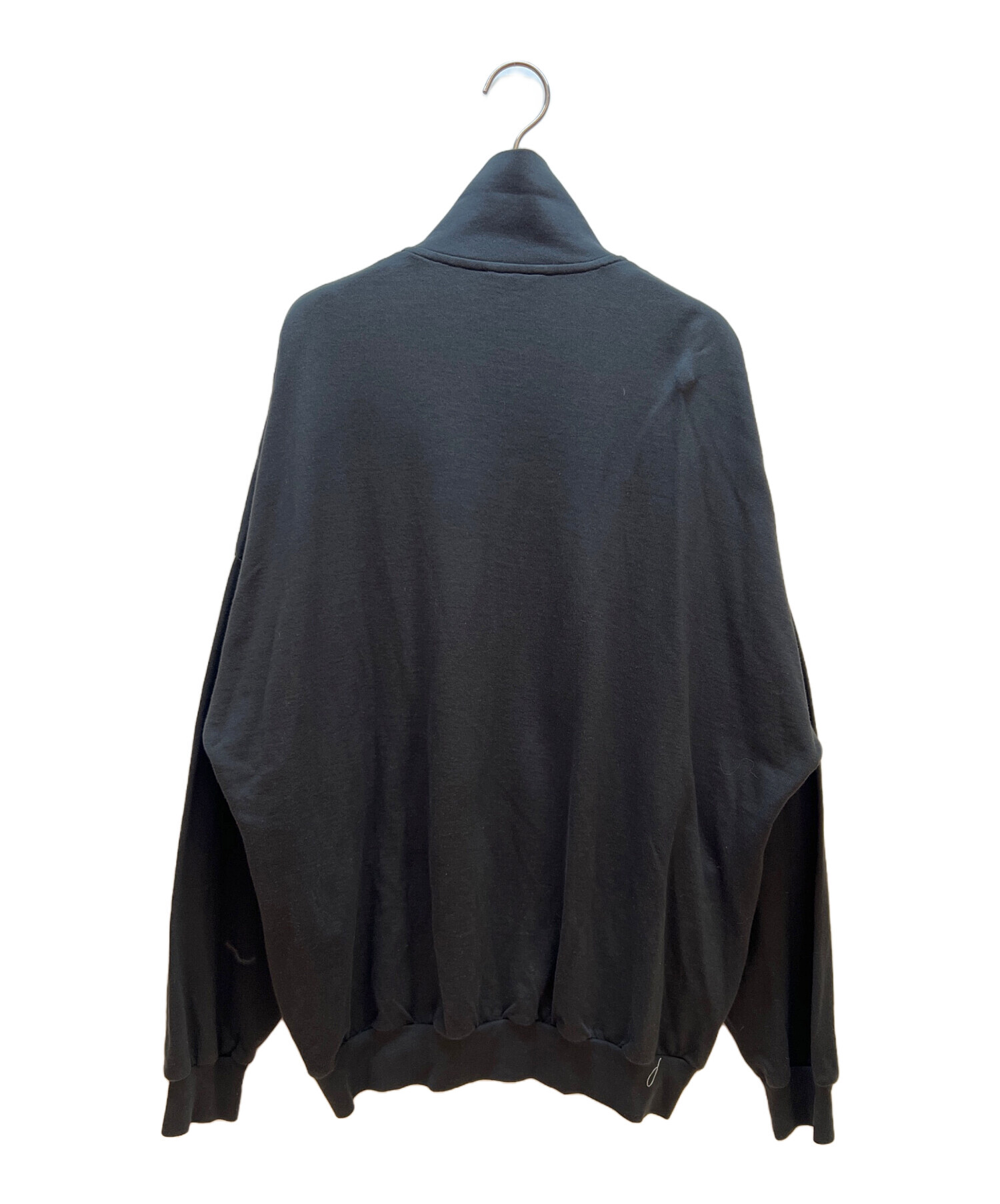 中古・古着通販】AURALEE (オーラリー) ジップスウェット ブラック 