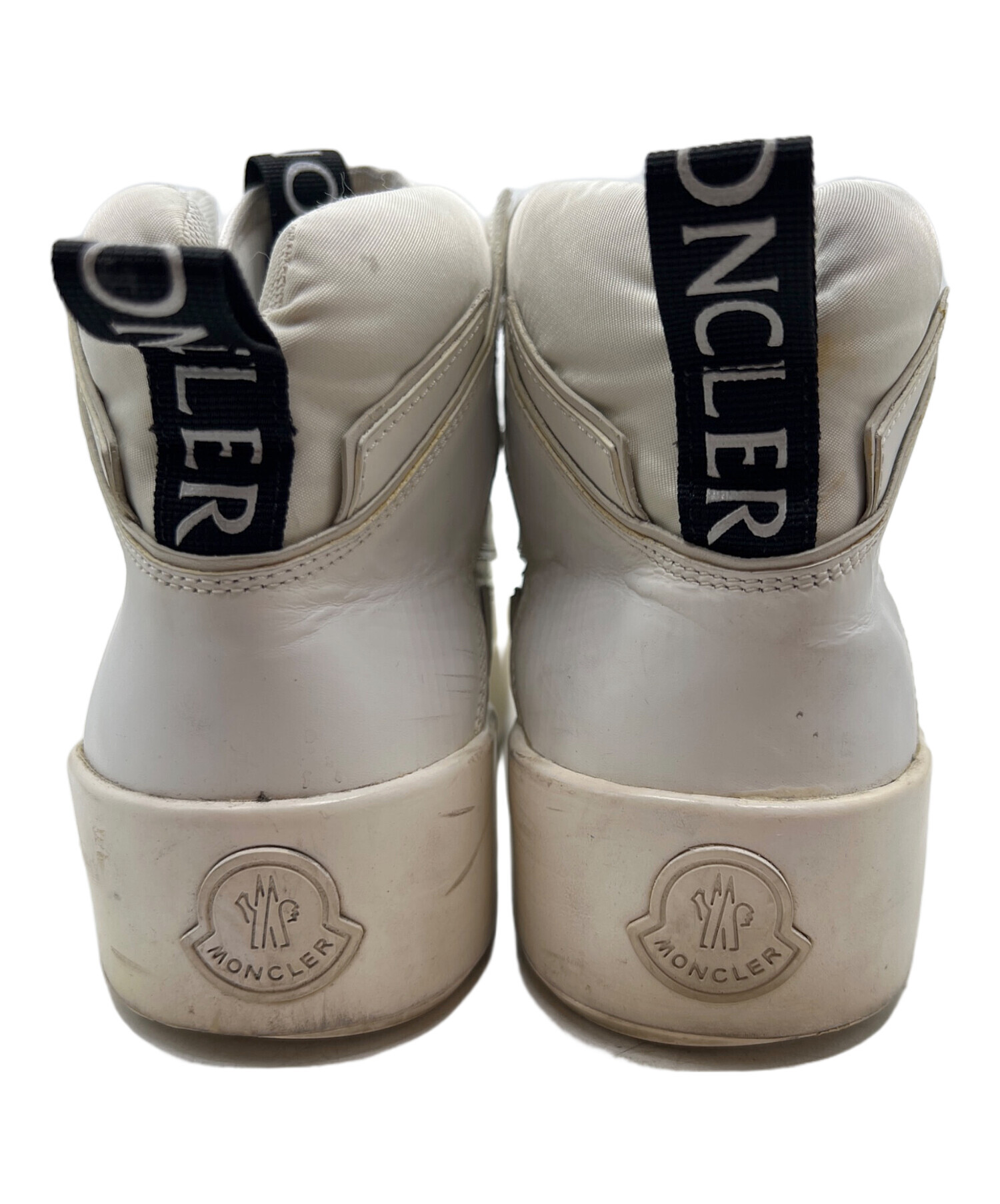 中古・古着通販】MONCLER (モンクレール) スニーカー ホワイト サイズ