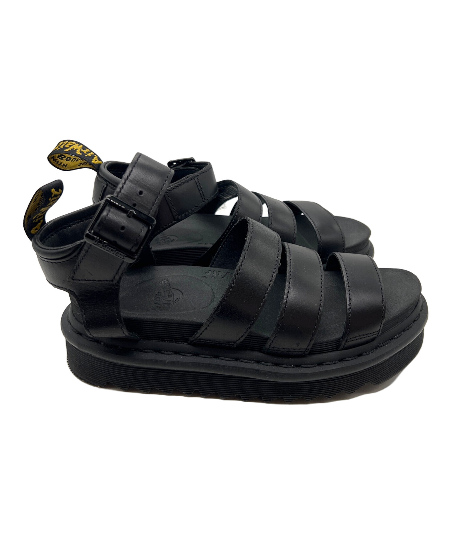 未使用に近い　Dr. Martens ブラックサンダル 中古・古着通販】Dr.Martens (ドクターマーチン) サンダル ブラック