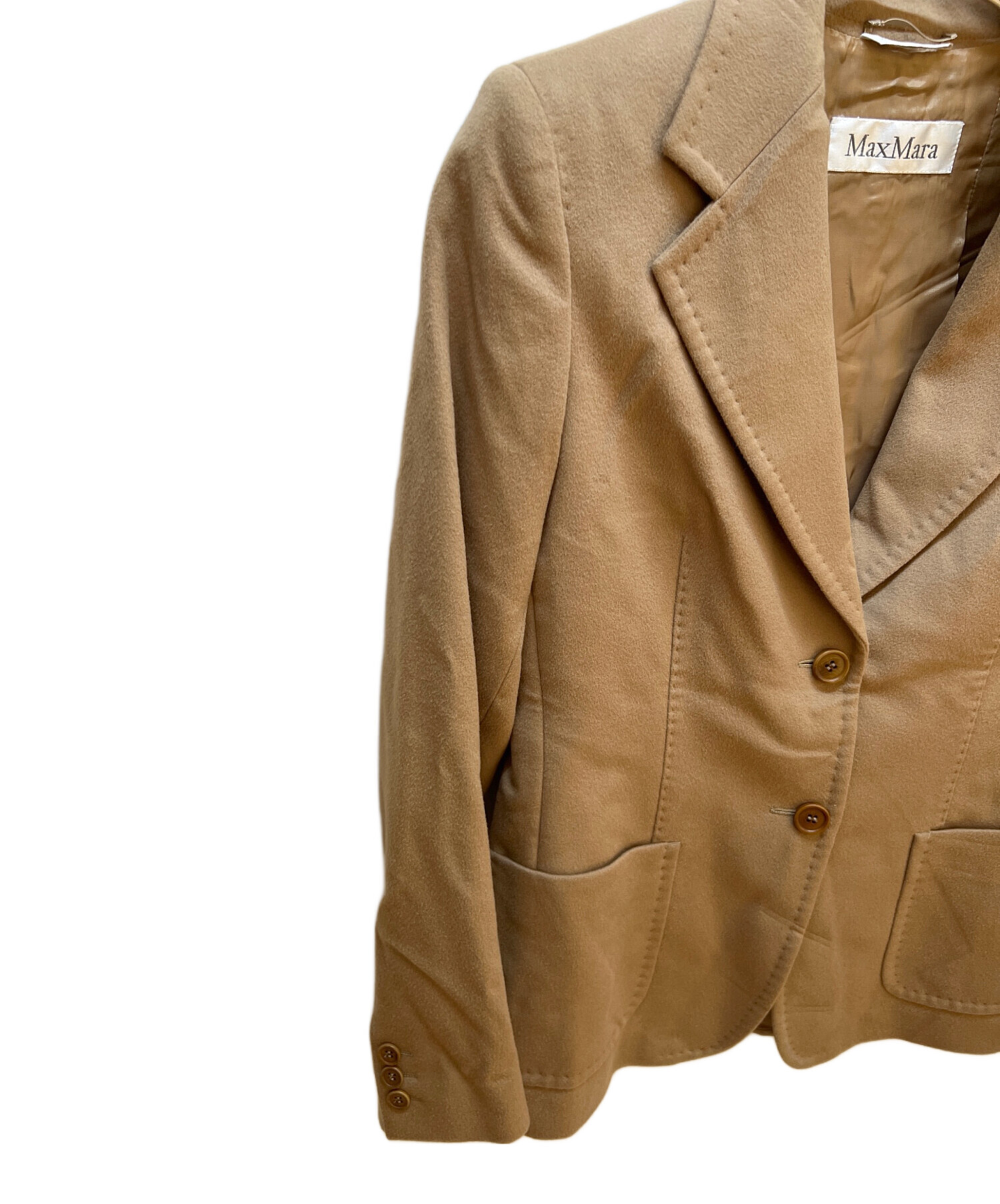 中古・古着通販】MaxMara (マックスマーラ) テーラードジャケット 