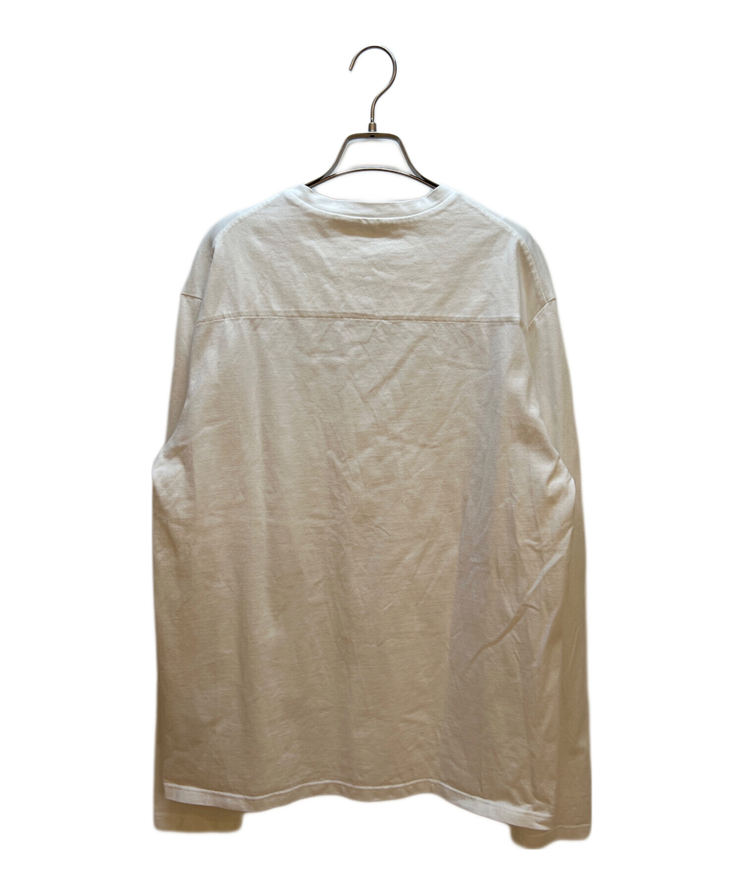 中古・古着通販】JIL SANDER (ジルサンダー) 長袖カットソー ホワイト