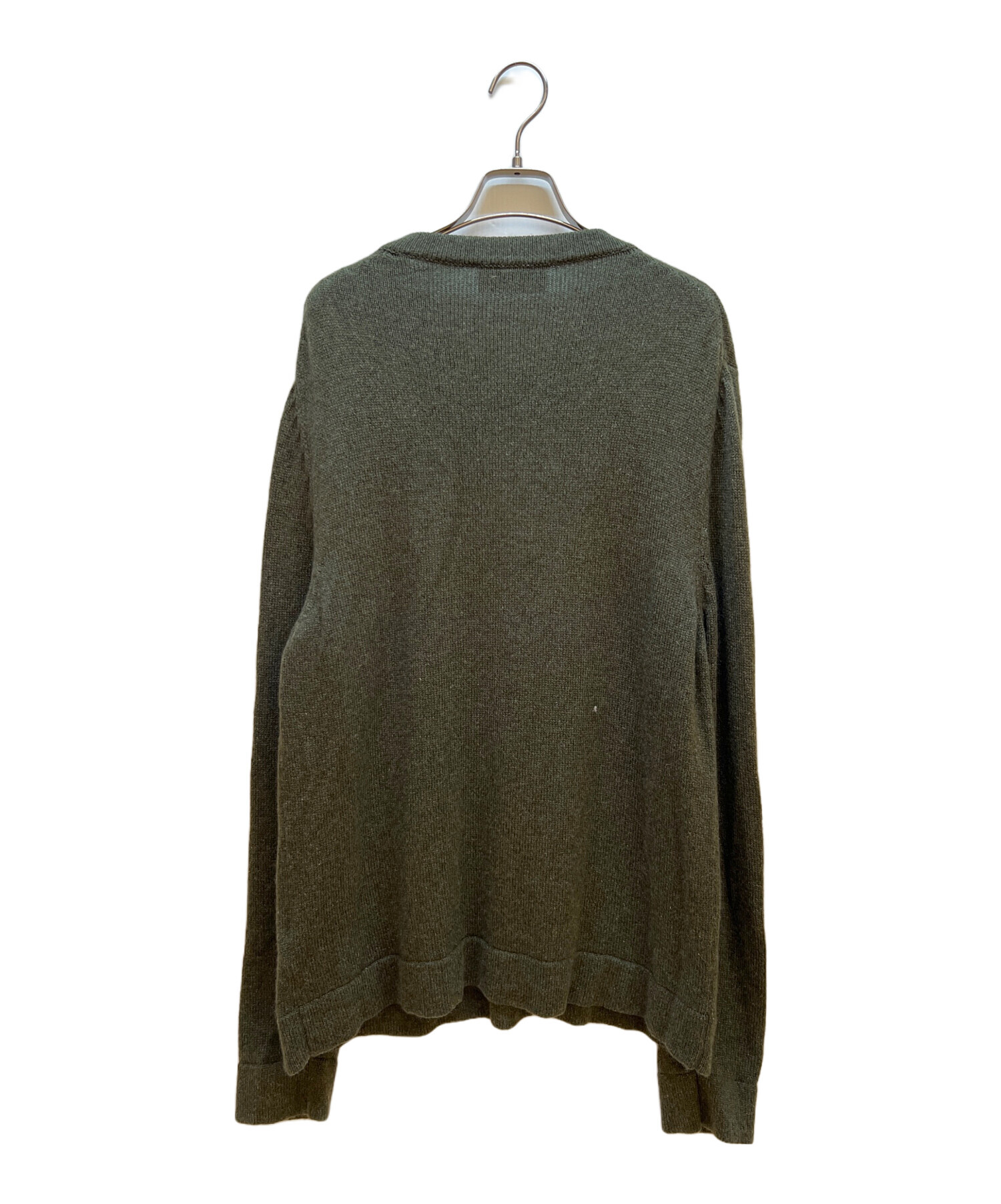 中古・古着通販】Dior (ディオール) 厚手ニット グリーン サイズ:L 