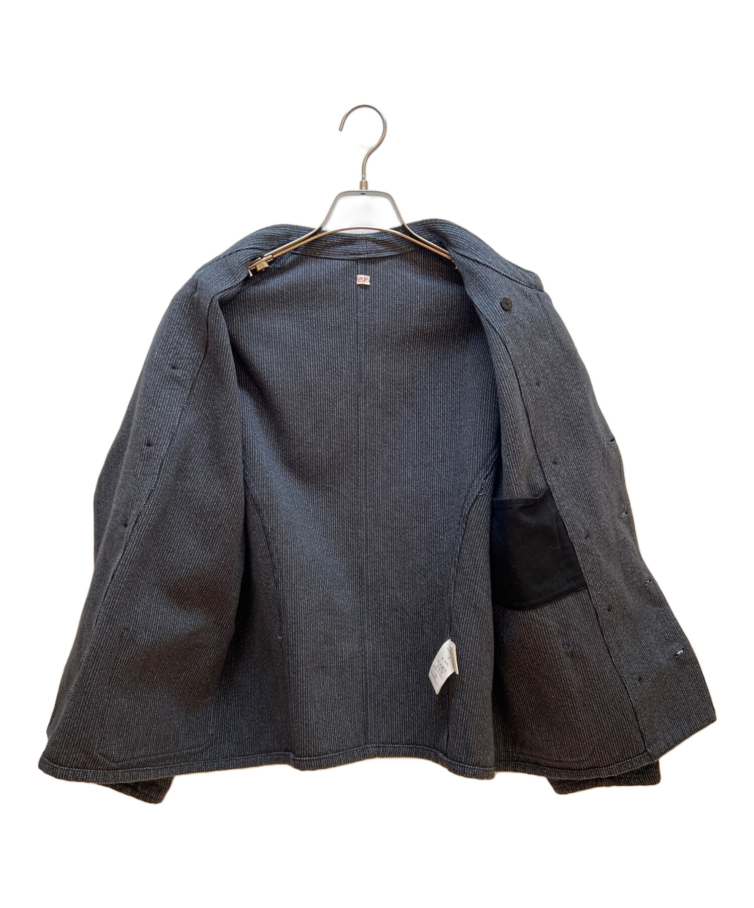 OUTIL / ウティ　アシンメトリー　ダークネイビー カバーオール 中古・古着通販】OUTIL (ウティ) カバーオール ネイビー サイズ:2