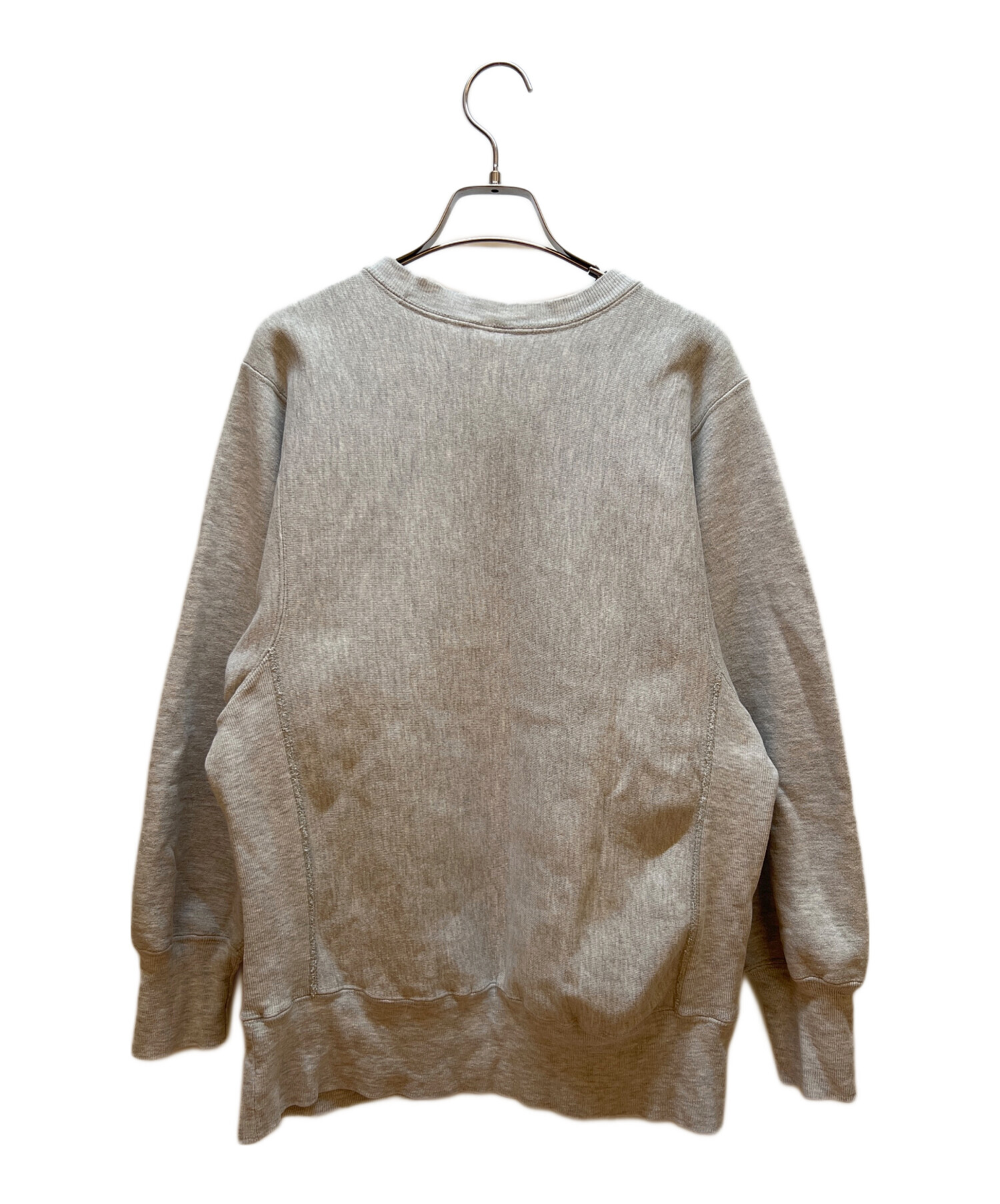 中古・古着通販】Champion (チャンピオン) スウェット グレー×グリーン 