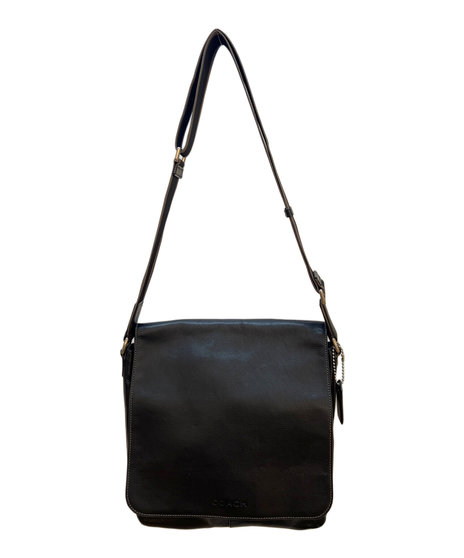 販売 限定 COACH メッセンジャー ショルダーバッグ F70555 ダーク