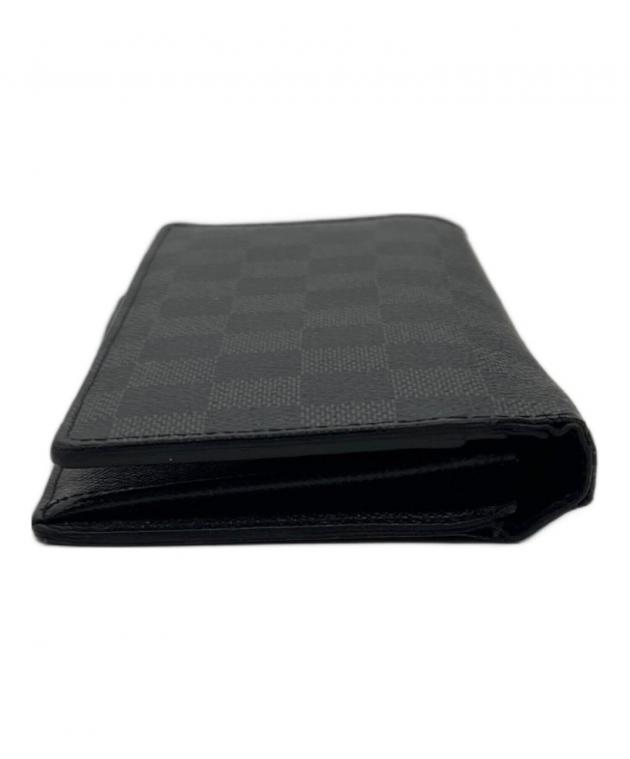 中古・古着通販】LOUIS VUITTON (ルイ ヴィトン) 長財布 ブラック