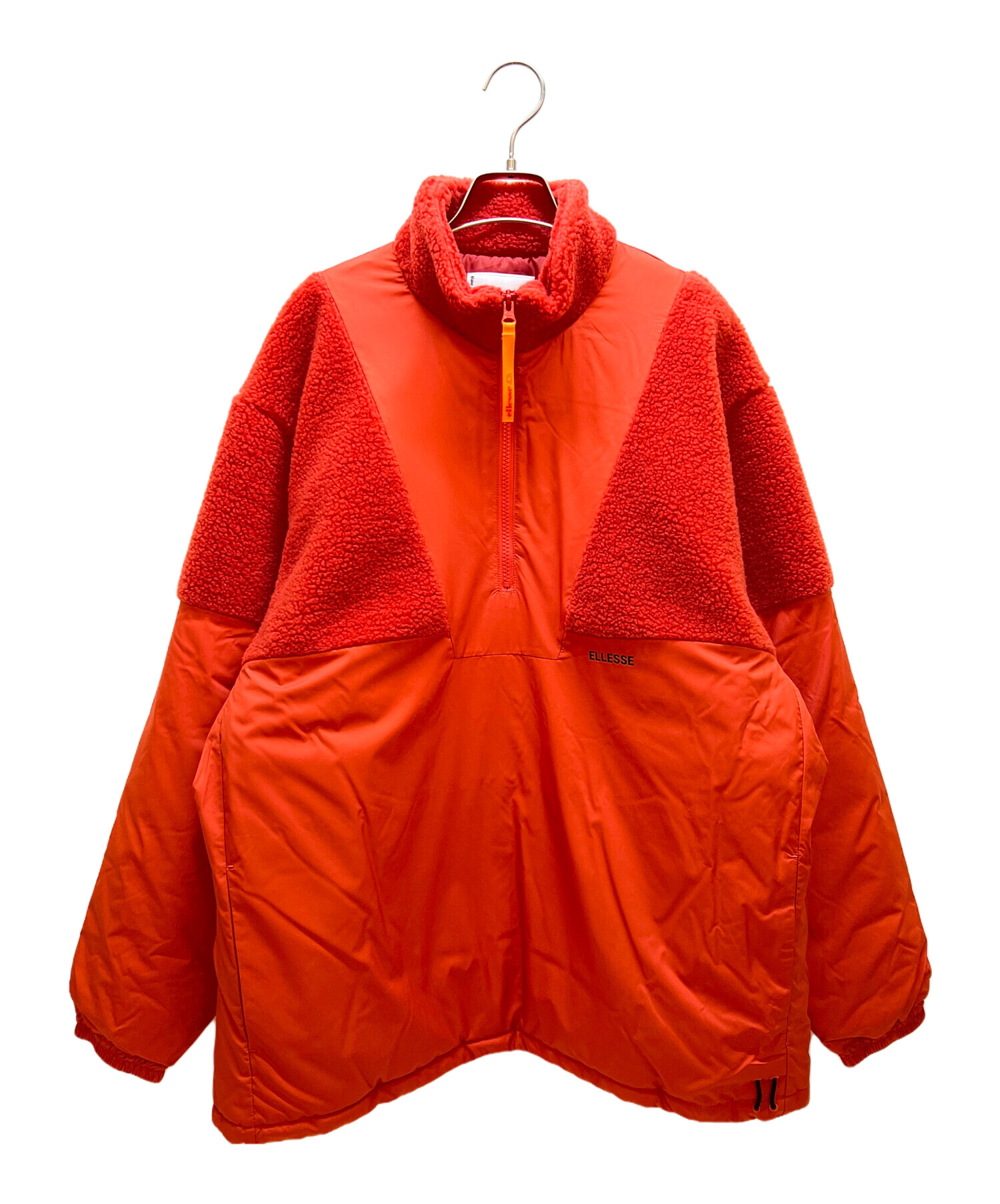 中古・古着通販】ellesse (エレッセ) 中綿ジャケット レッド サイズ:L 