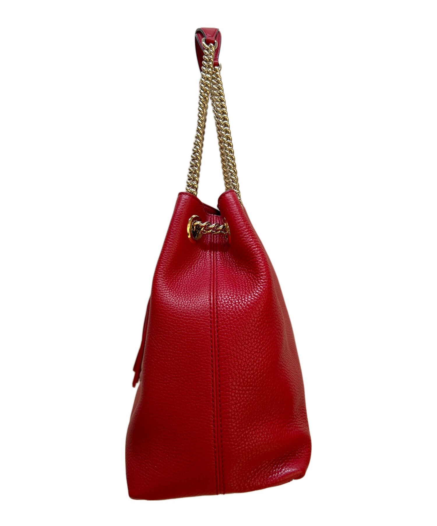 中古・古着通販】GUCCI (グッチ) ショルダーバッグ/ソーホー レッド