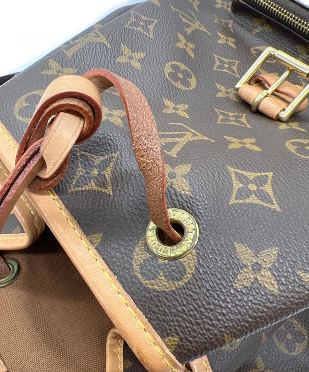 ルイ ヴィトン モンスリGM LOUIS VUITTON 公式リペア品 中古・古着通販】LOUIS VUITTON (ルイ ヴィトン) リュック/モノグラム
