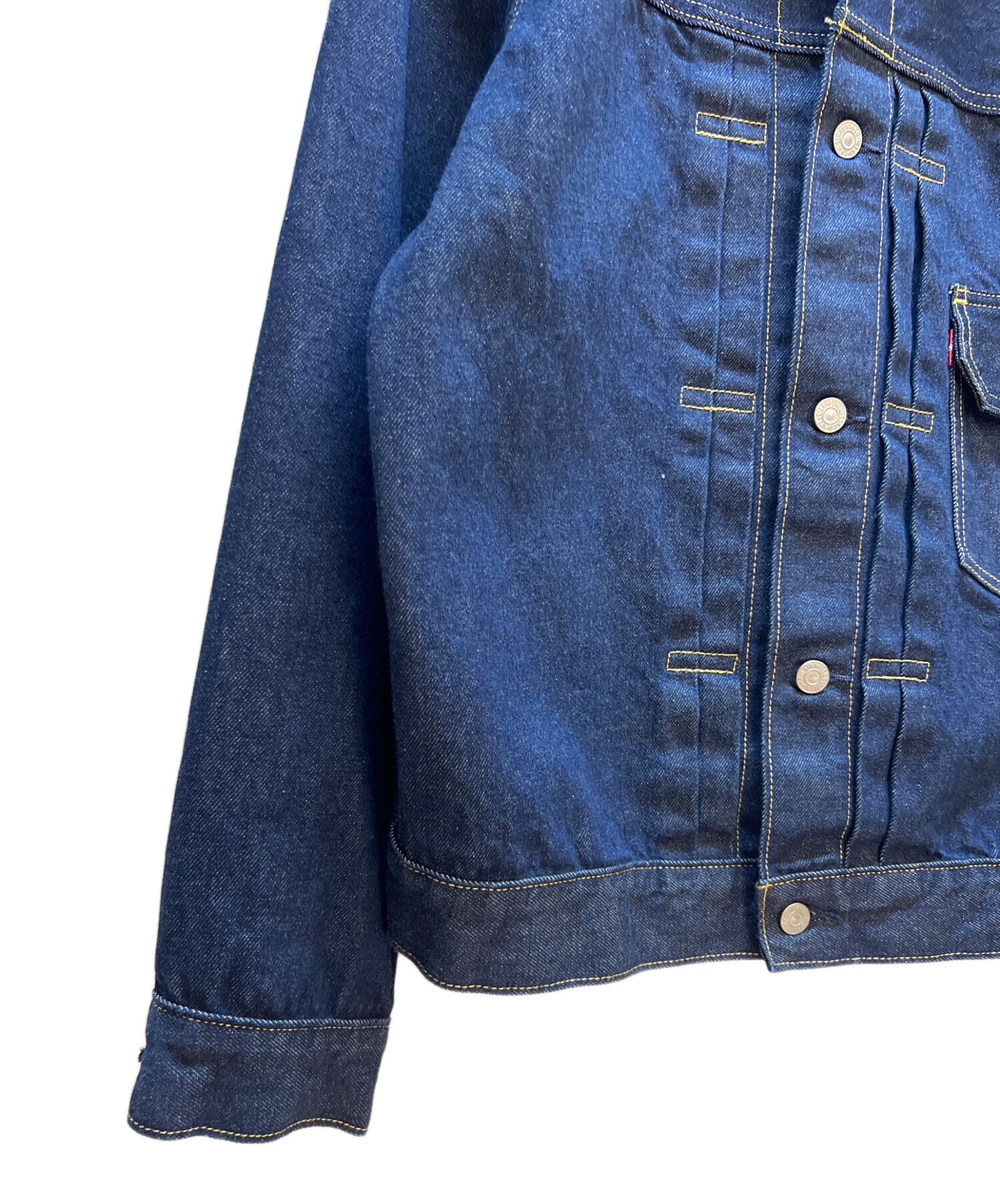 中古・古着通販】LEVI'S (リーバイス) デニムジャケット インディゴ