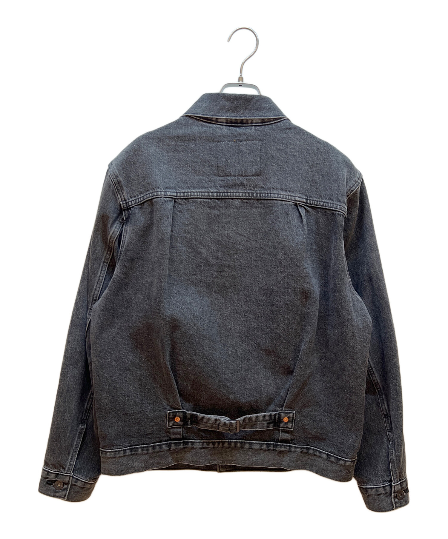 中古・古着通販】LEVI'S (リーバイス) デニムジャケット ブラック