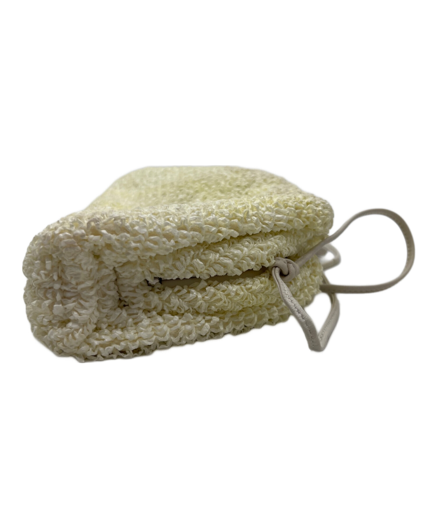 BOTTEGA VENETA ボッテガベネタ ショルダーバッグ  白 【古着】【中古】【送料無料】 BOTTEGA VENETA - BOTTEGA VENETA(ボッテガヴェネタ) ショルダーバッグ