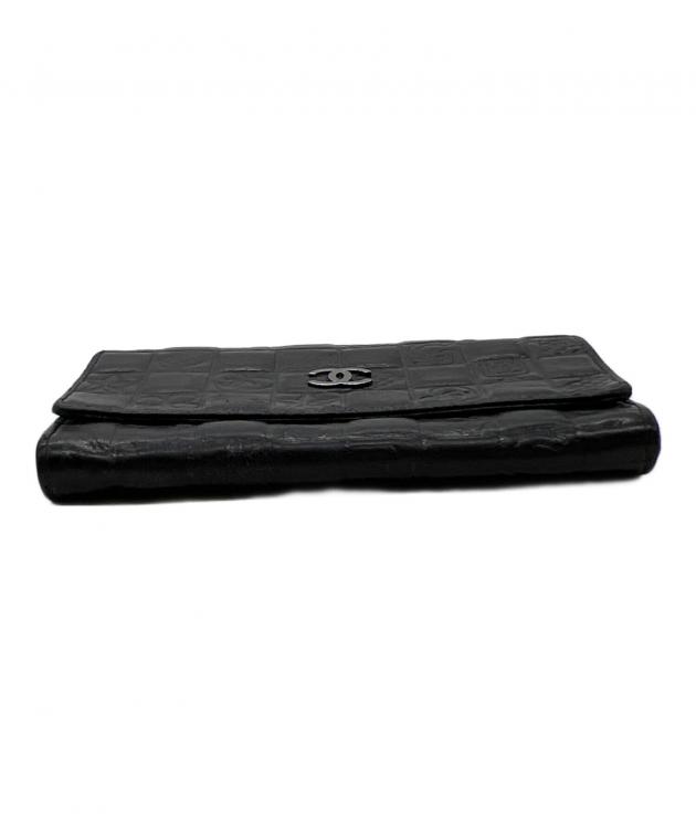 中古・古着通販】CHANEL (シャネル) 2つ折り財布/アイコンライン