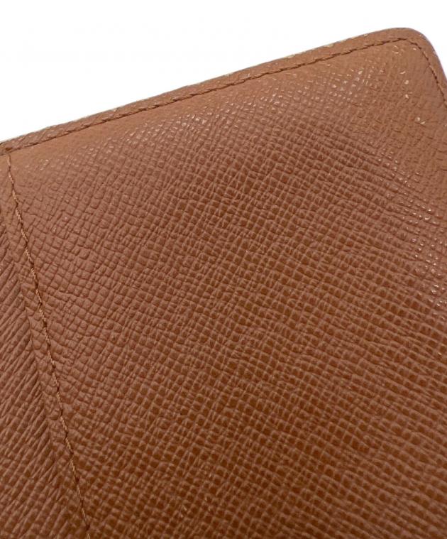 14☆美品Ⓜ️サイズ♪モノグラム手帳型★折れ財布 中古・古着通販】LOUIS VUITTON (ルイ ヴィトン) 手帳カバー