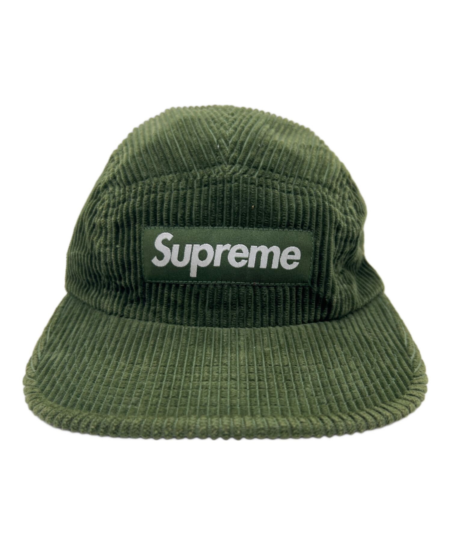 中古・古着通販】SUPREME (シュプリーム) キャップ オリーブ｜ブランド