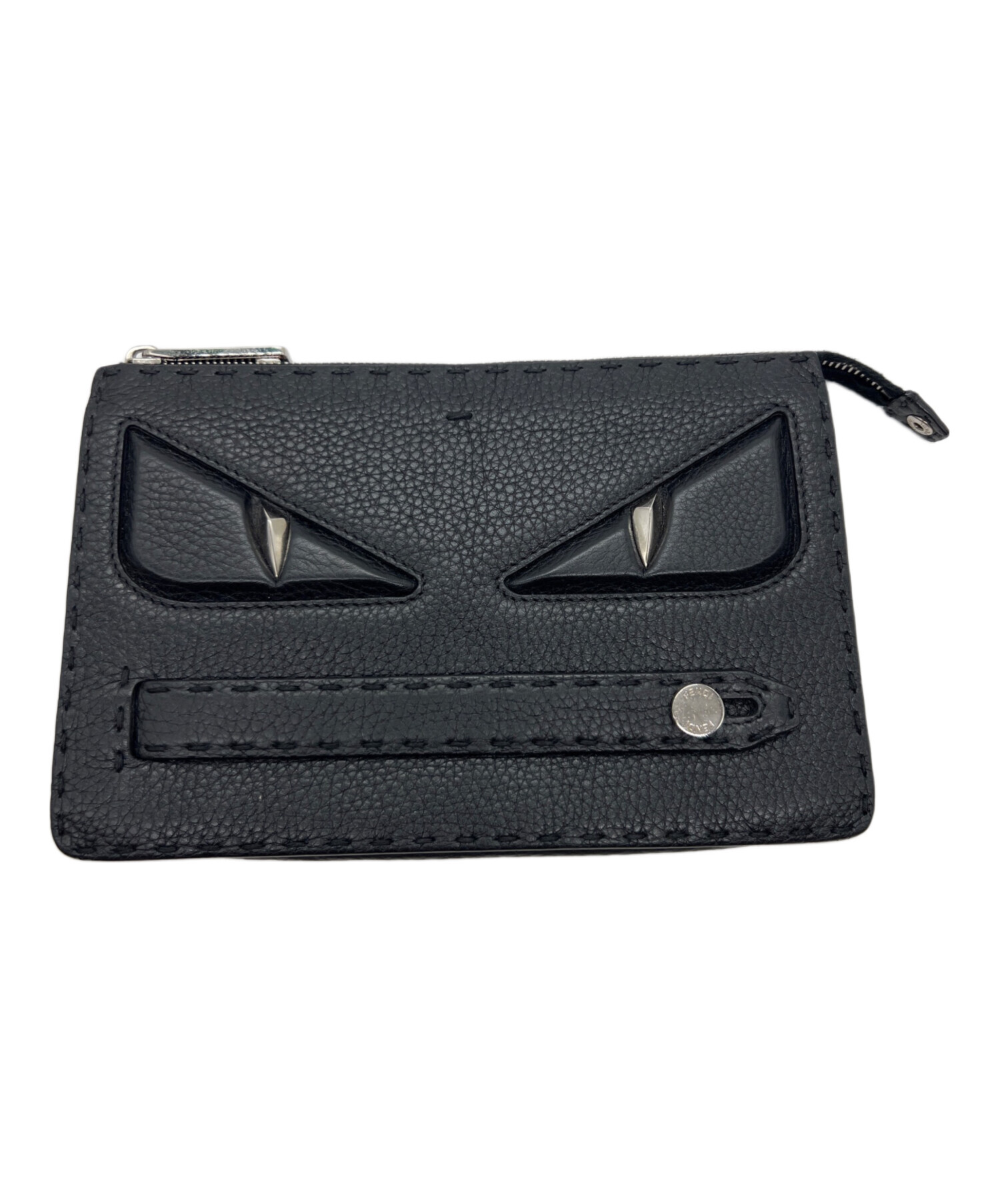 中古・古着通販】FENDI (フェンディ) クラッチバッグ ブラック