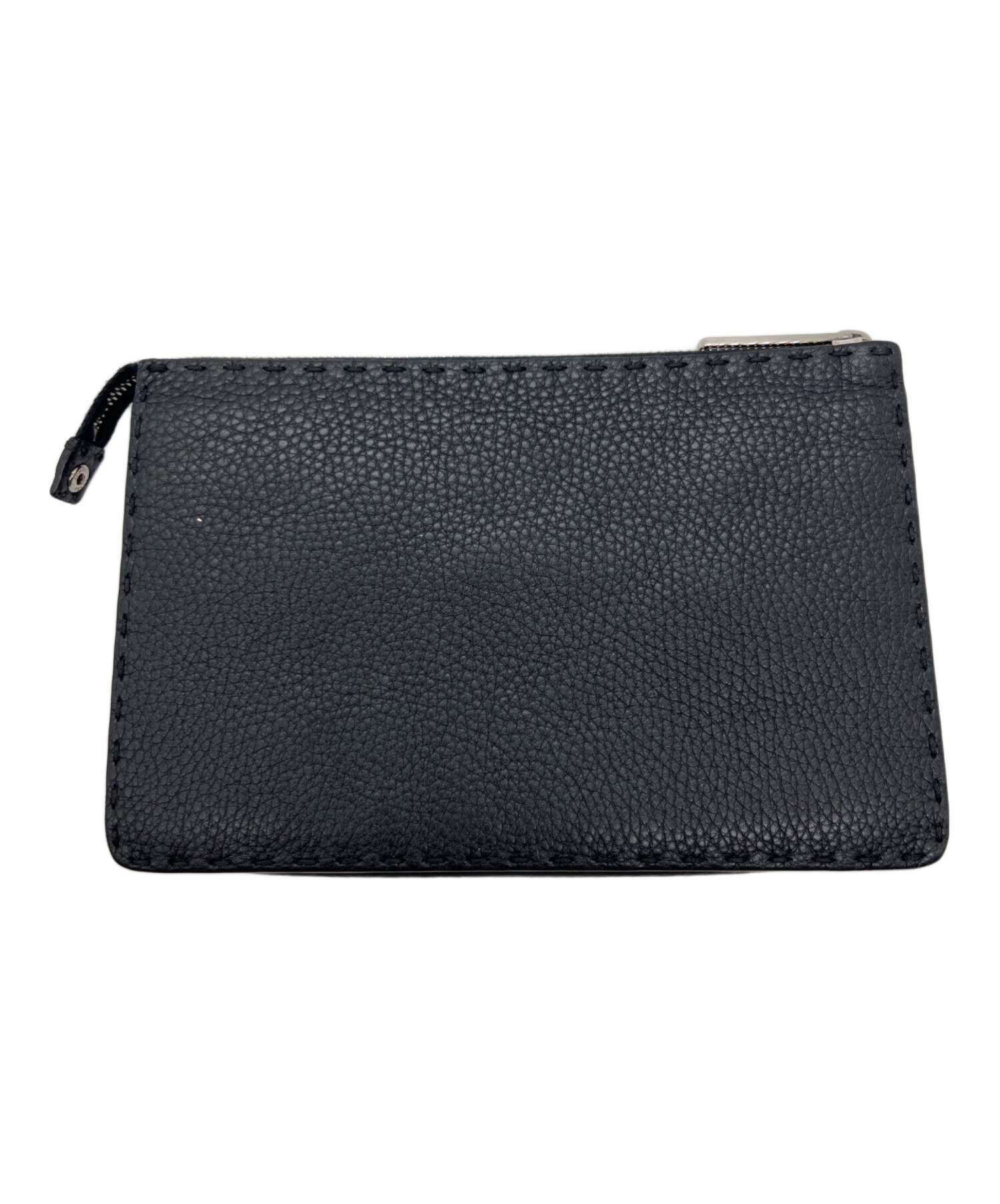 中古・古着通販】FENDI (フェンディ) クラッチバッグ ブラック 