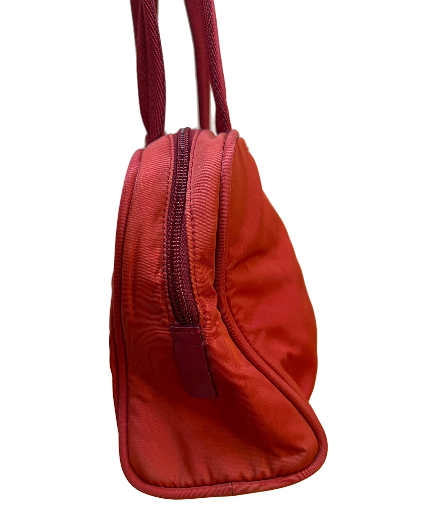 中古・古着通販】PRADA (プラダ) ハンドバッグ レッド｜ブランド・古着