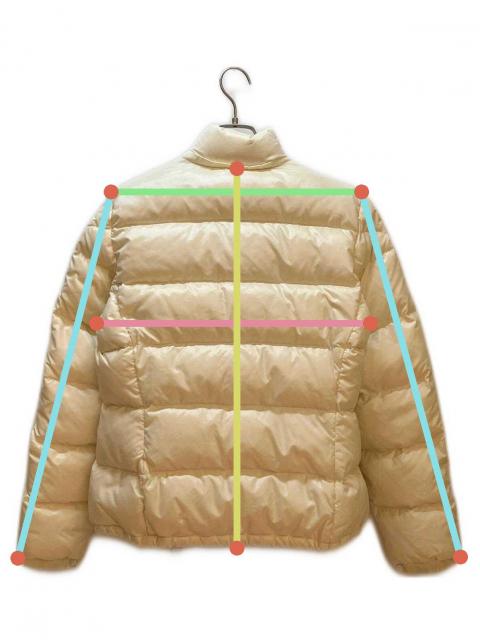 中古・古着通販】MONCLER (モンクレール) ダウンジャケット アイボリー