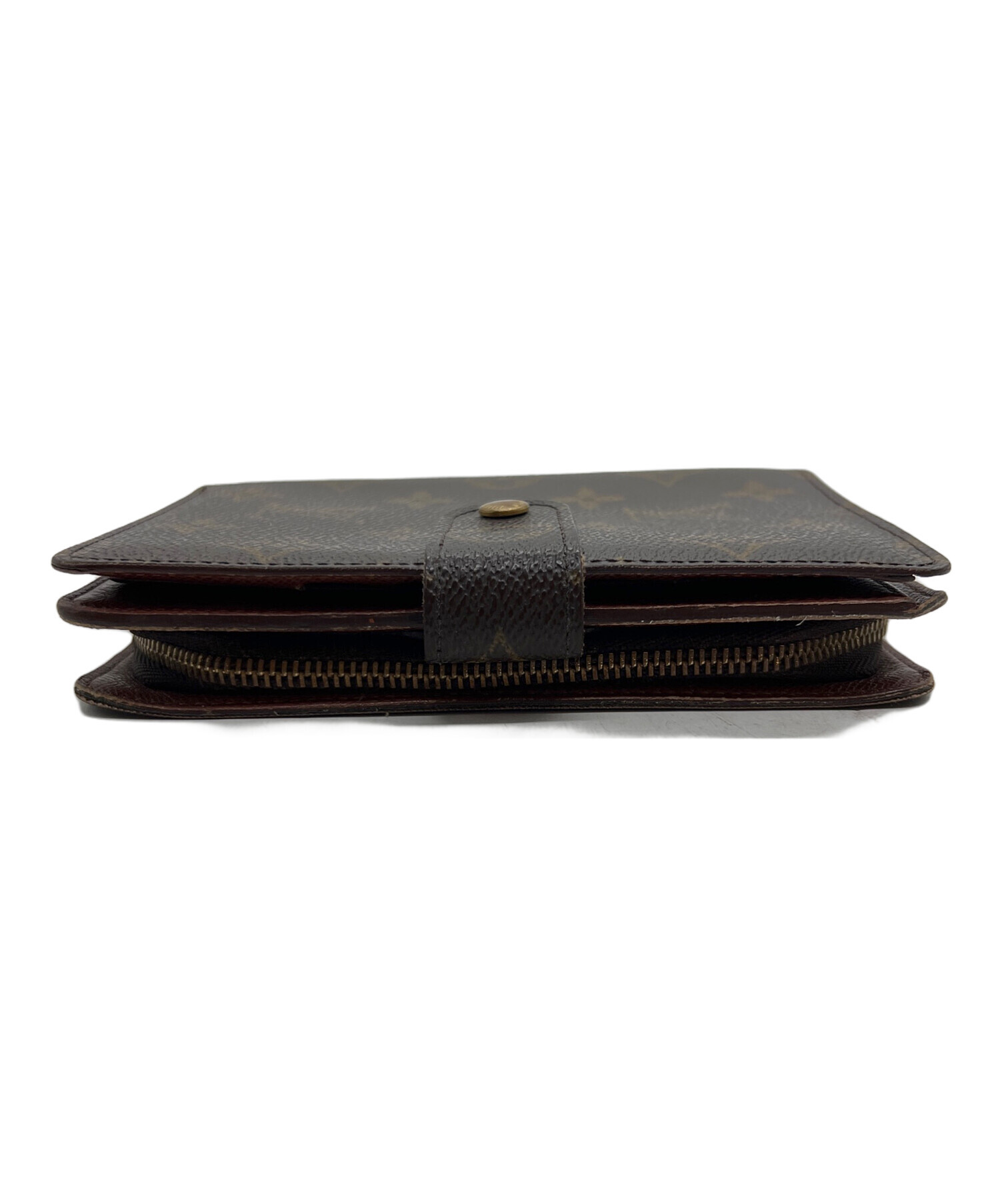 ルイ・ヴィトン☆二つ折り財布 中古 LOUIS VUITTON(ルイヴィトン) / 2つ折り財布/レザー/BLK/無地/メンズ