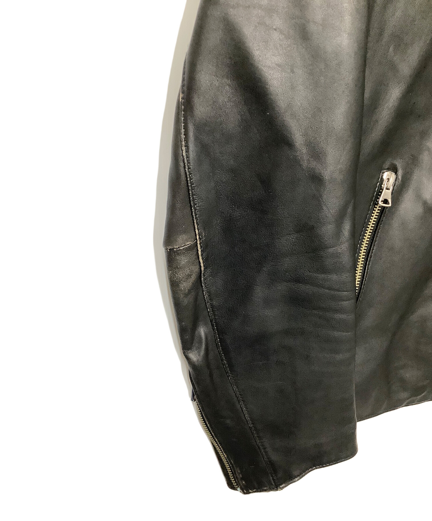 中古・古着通販】STUDIOUS (ステュディオス) ライダースジャケット