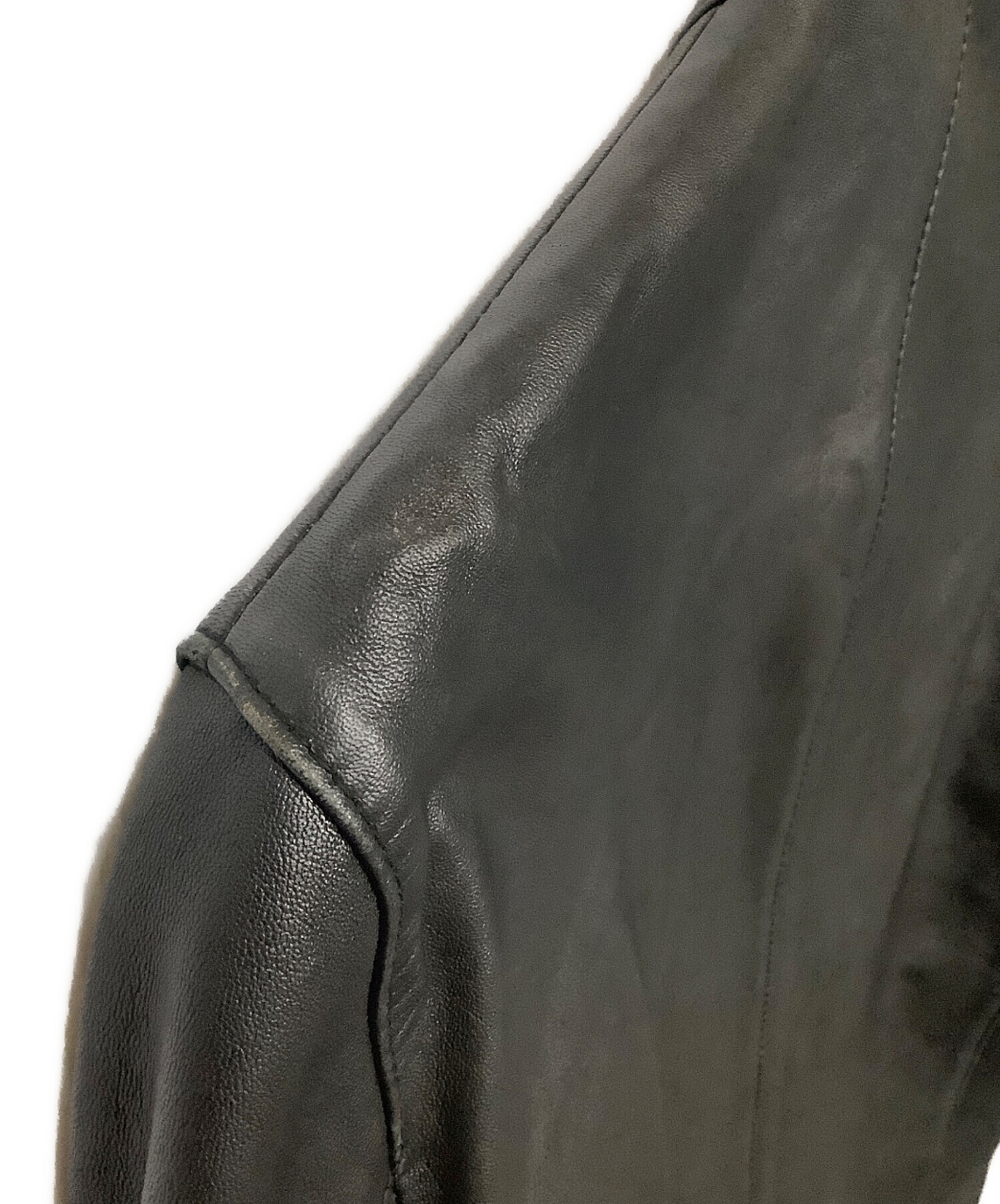 中古・古着通販】STUDIOUS (ステュディオス) ライダースジャケット