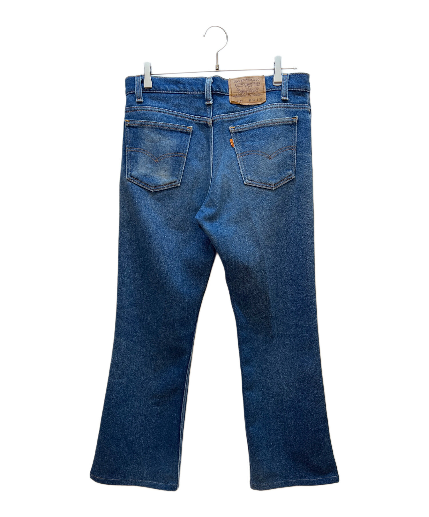 Levi's リーバイス 559 デニムパンツ インディゴブルー(メンズ W34 L30)中古 古着 X1451 メンズ Levi's リーバイス 559 デニムパンツ インディゴブルー(メンズ