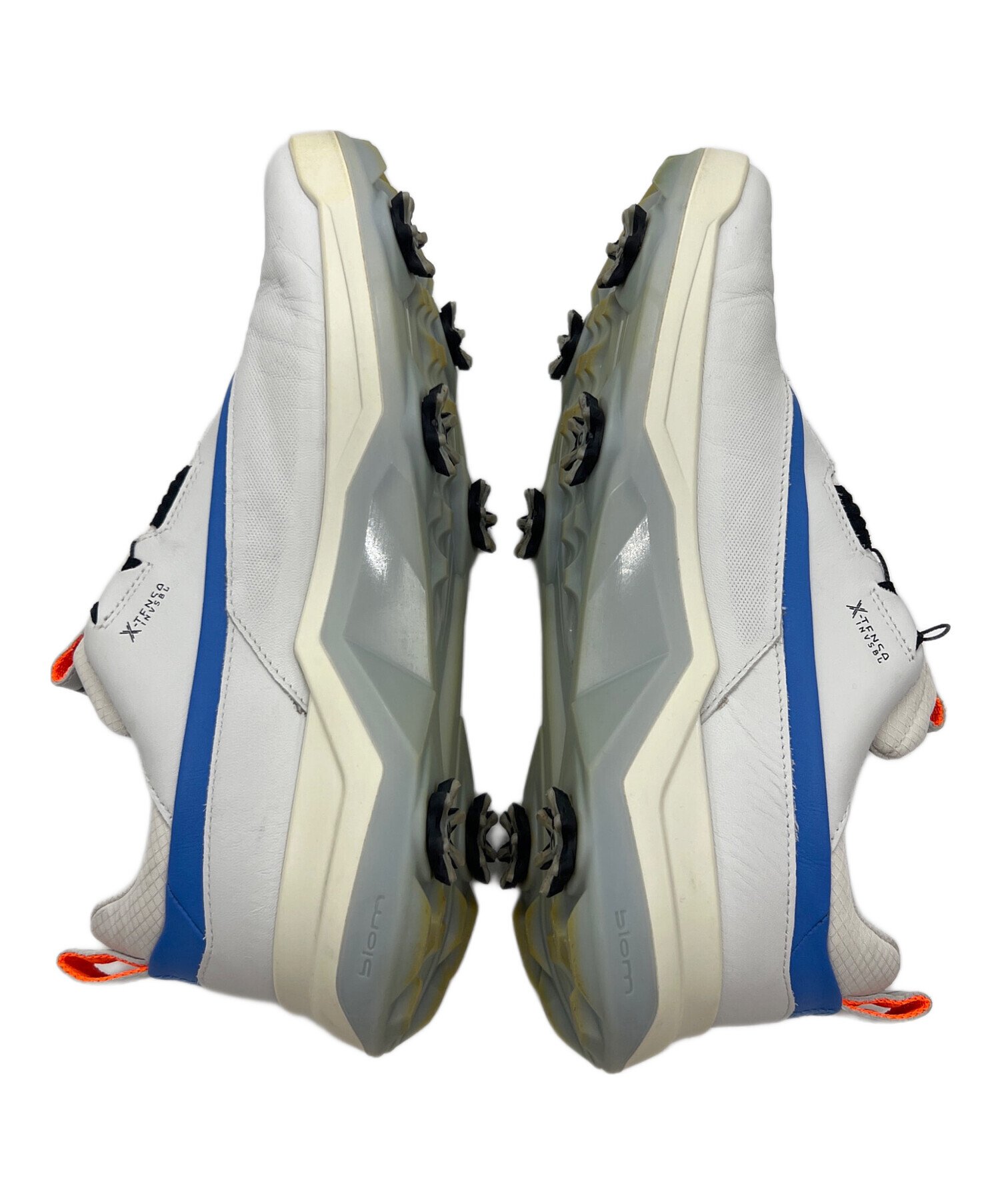 中古・古着通販】ECCO (エコー) レザー ゴルフシューズ ホワイト