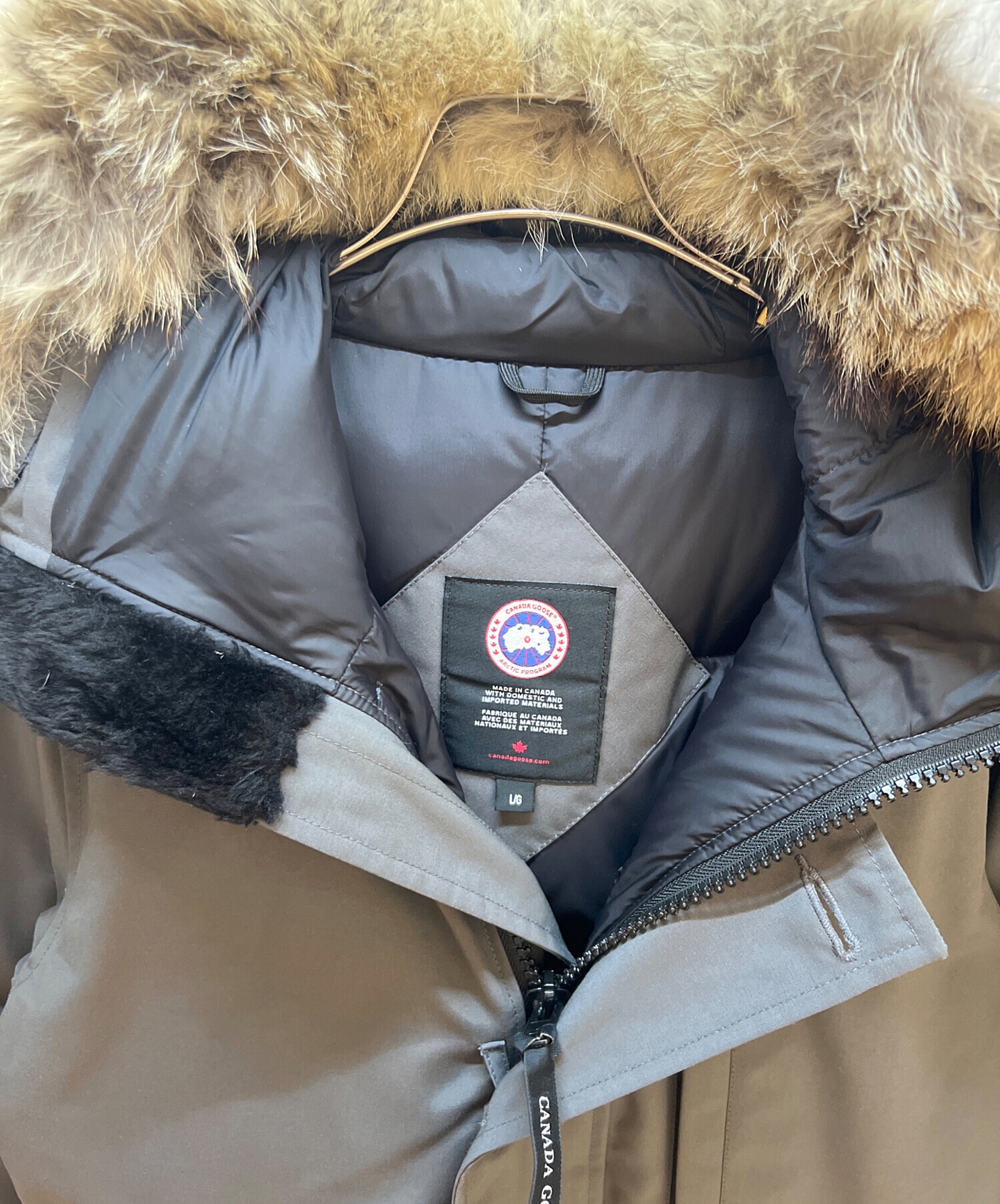 中古・古着通販】CANADA GOOSE (カナダグース) JASPER PARKA グレー 中古・古着通販】CANADA GOOSE (カナダグース) JASPER PARKA グレー