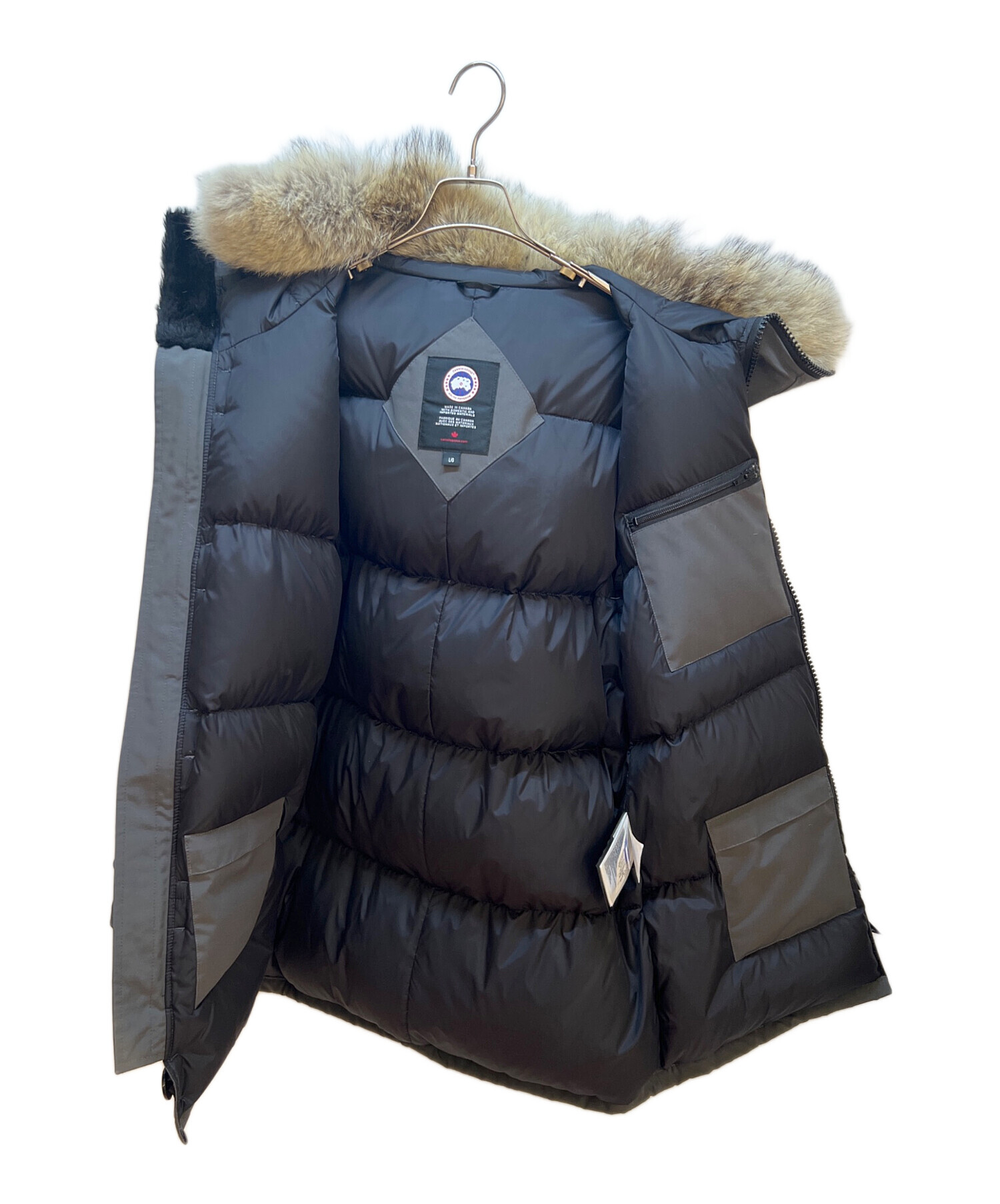 中古・古着通販】CANADA GOOSE (カナダグース) JASPER PARKA グレー 中古・古着通販】CANADA GOOSE (カナダグース) JASPER PARKA グレー