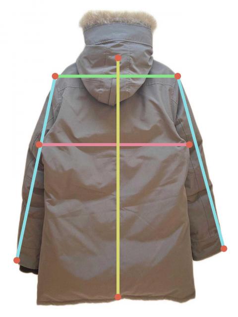 中古・古着通販】CANADA GOOSE (カナダグース) JASPER PARKA グレー 中古・古着通販】CANADA GOOSE (カナダグース) JASPER PARKA グレー