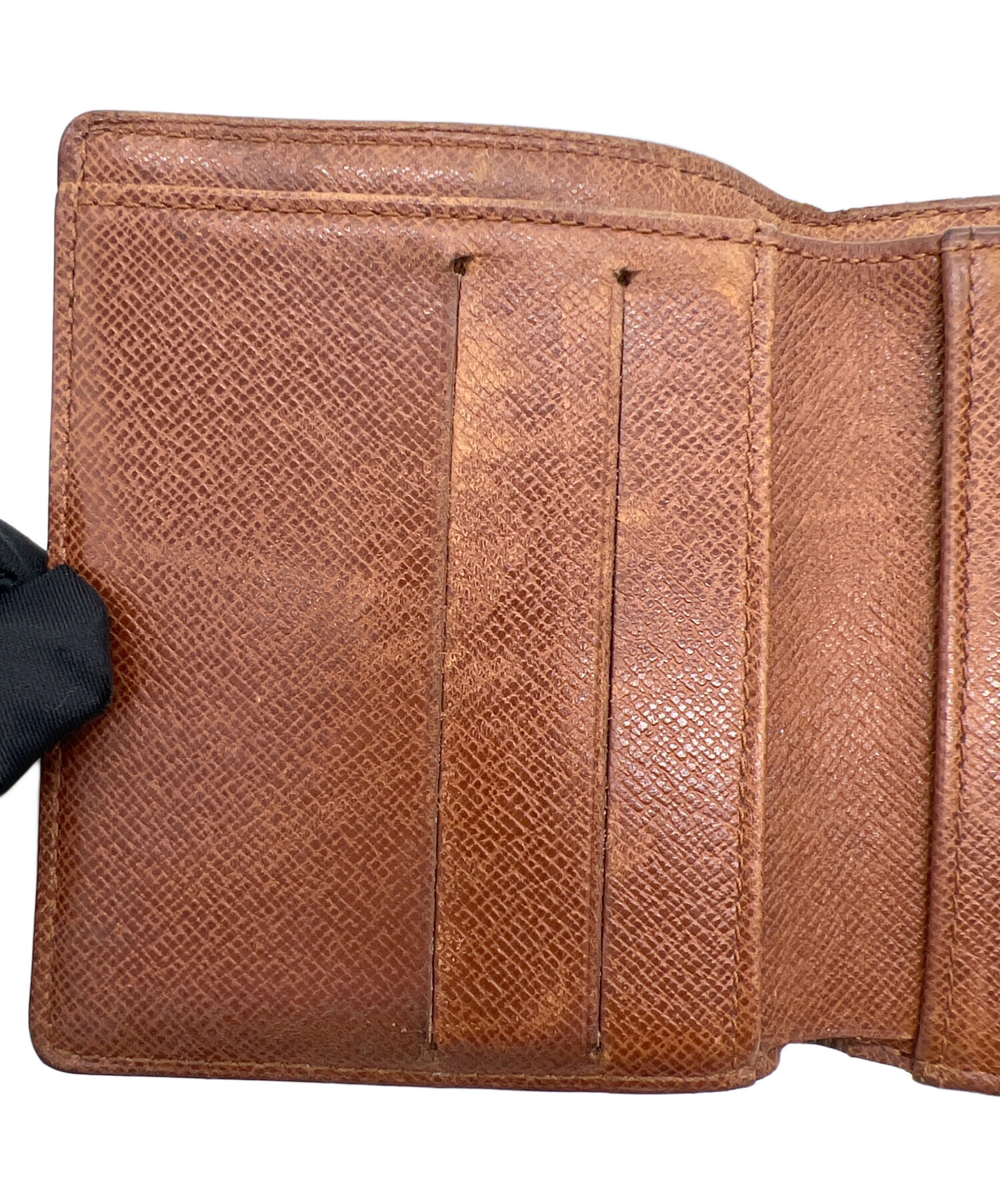 中古・古着通販】LOUIS VUITTON (ルイ ヴィトン) 3つ折り財布 ブラウン 