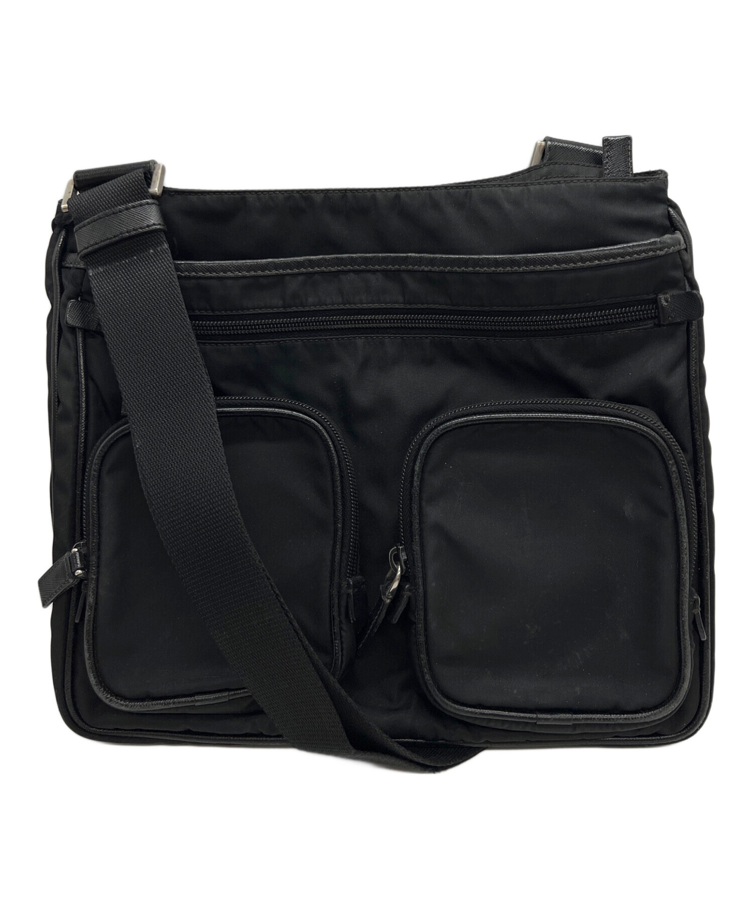 PRADA ショルダーバッグ　未使用 中古・古着通販】PRADA (プラダ) ショルダーバッグ ブラック｜ブランド